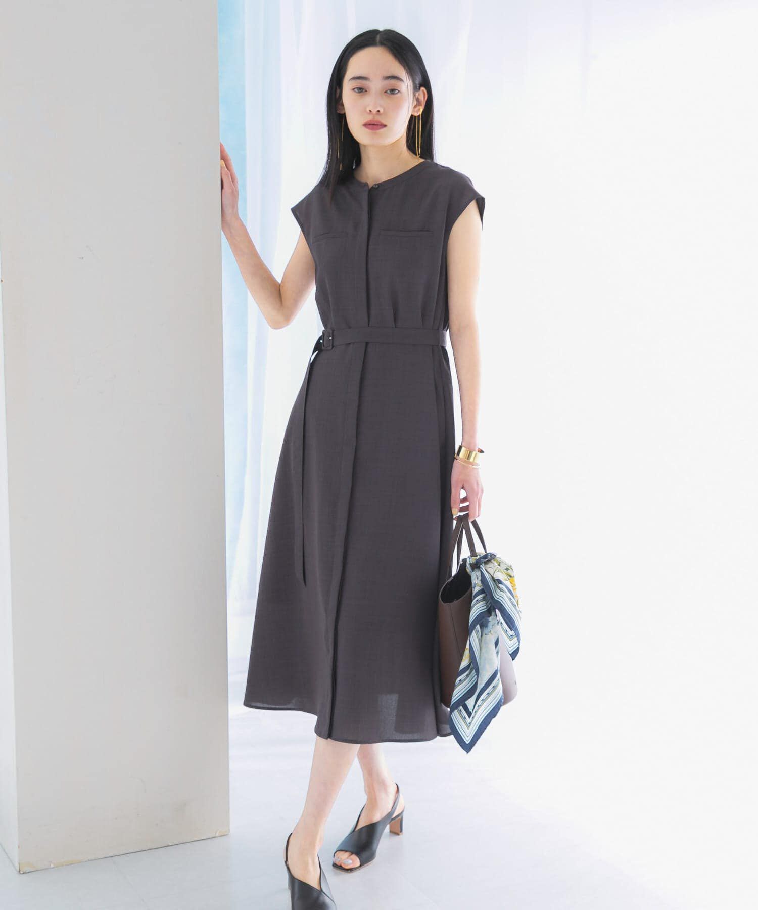 URBAN RESEARCH ROSSO「『UR TECH DRYLUXE』ポケットデザインワンピース」|ワンピース|