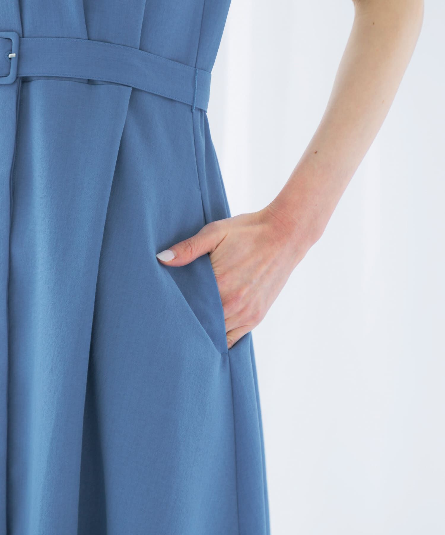 URBAN RESEARCH ROSSO「『UR TECH DRYLUXE』ポケットデザインワンピース」|ワンピース|