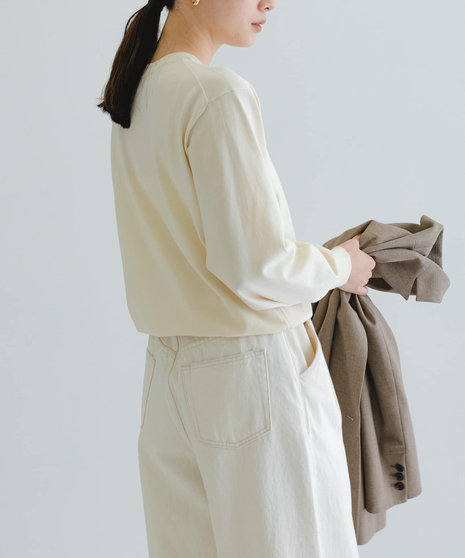 URBAN RESEARCH「new basic　ハイゲージクルーネックニット」|ニット・セーター|