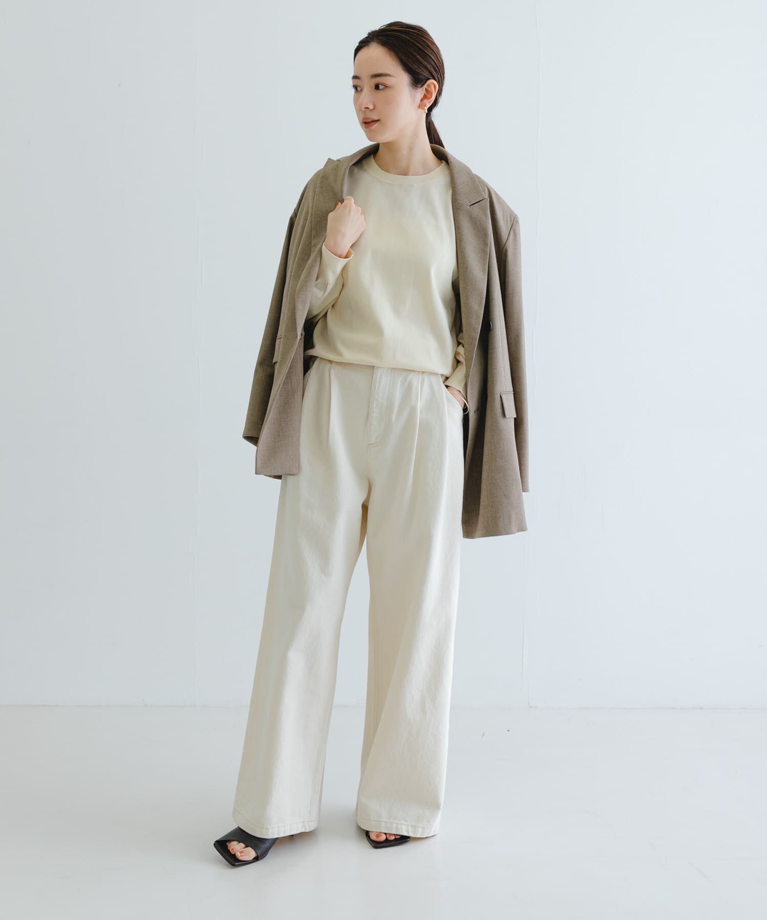 URBAN RESEARCH「new basic　ハイゲージクルーネックニット」|ニット・セーター|