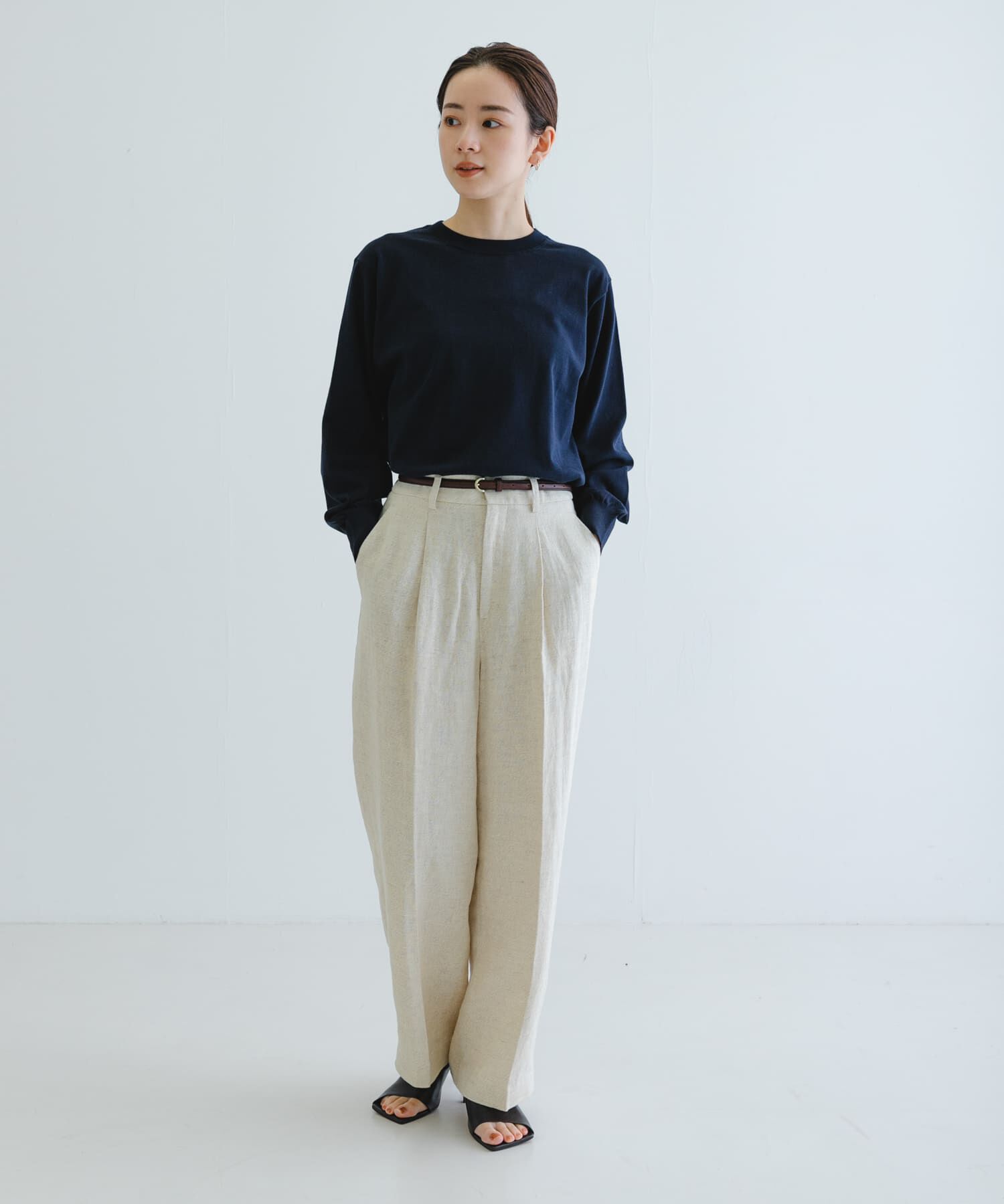 URBAN RESEARCH「new basic　ハイゲージクルーネックニット」|ニット・セーター|