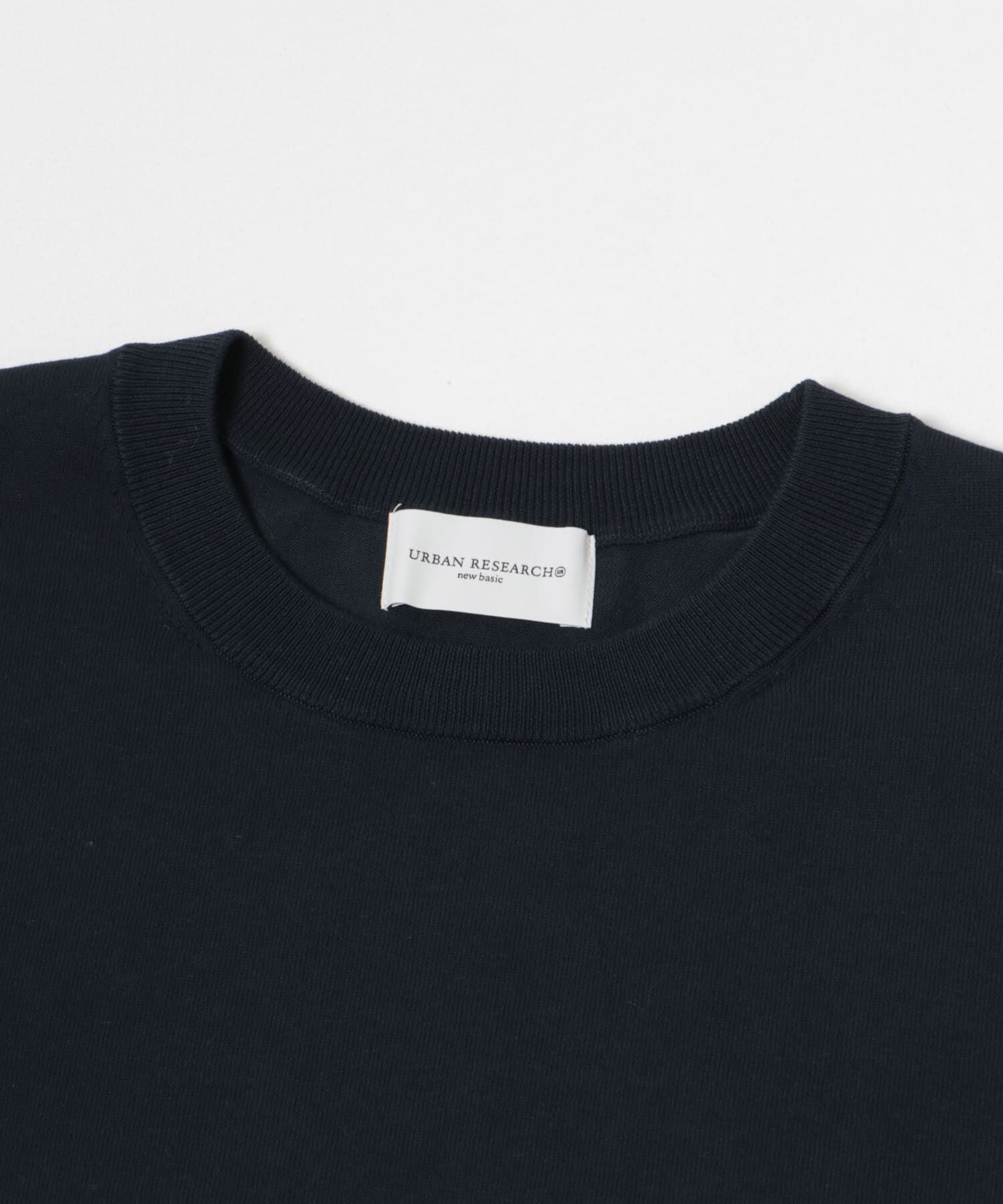 URBAN RESEARCH「new basic　ハイゲージクルーネックニット」|ニット・セーター|