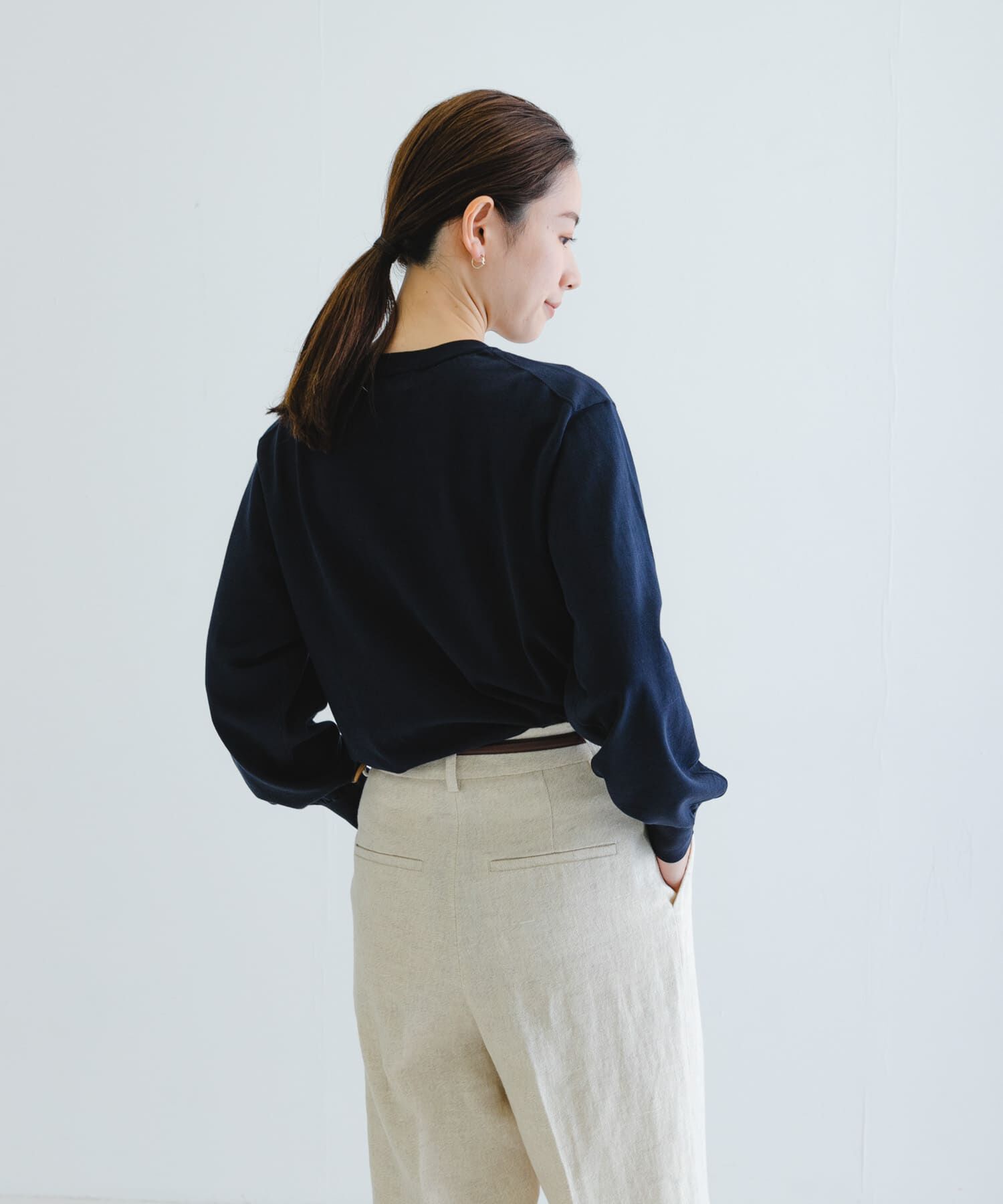 URBAN RESEARCH「new basic　ハイゲージクルーネックニット」|ニット・セーター|