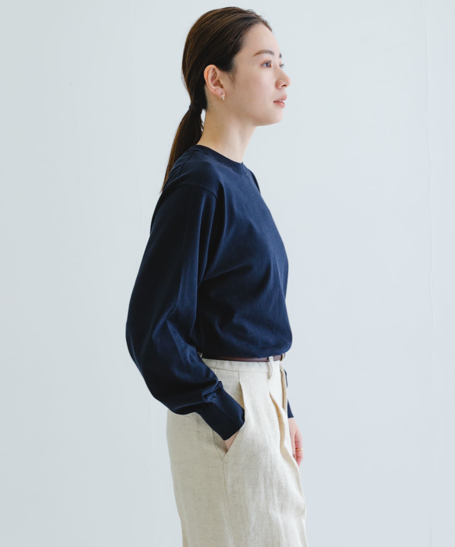 URBAN RESEARCH「new basic　ハイゲージクルーネックニット」|ニット・セーター|