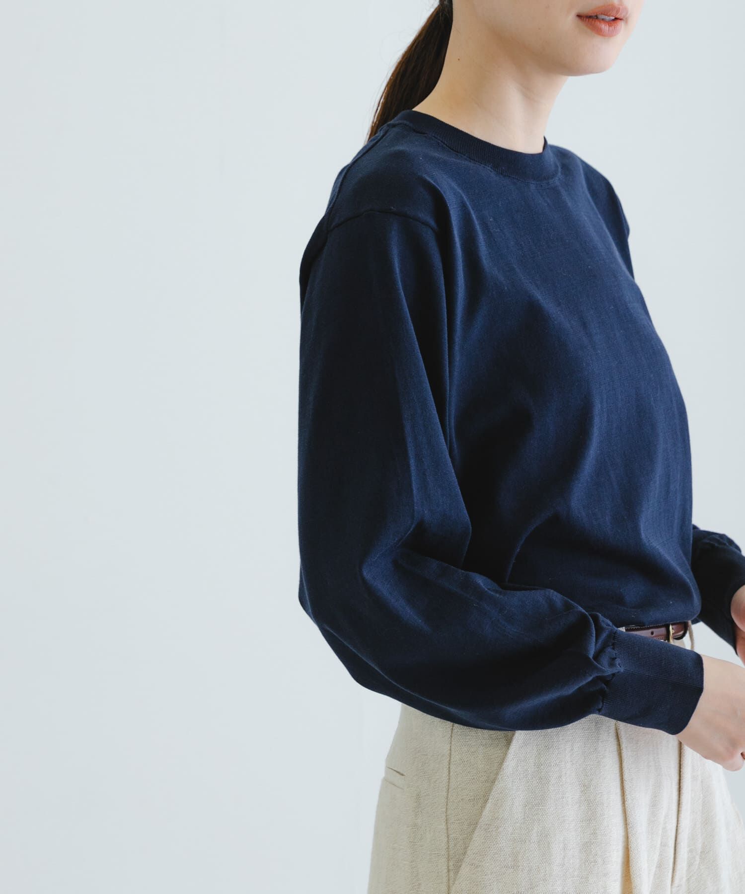 URBAN RESEARCH「new basic　ハイゲージクルーネックニット」|ニット・セーター|