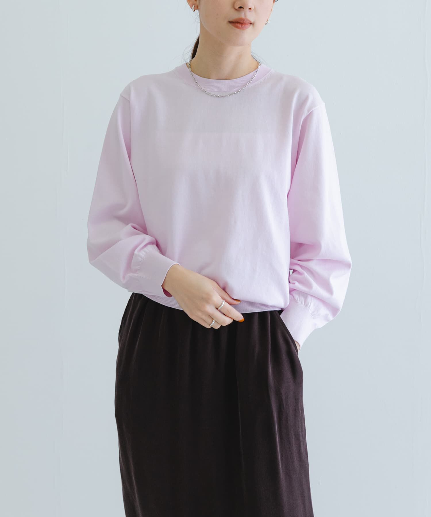 URBAN RESEARCH「new basic　ハイゲージクルーネックニット」|ニット・セーター|