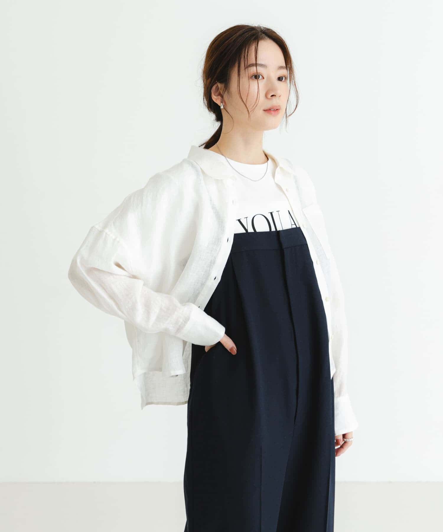 URBAN RESEARCH「リネンワイドショートシャツ」|シャツ・ブラウス|