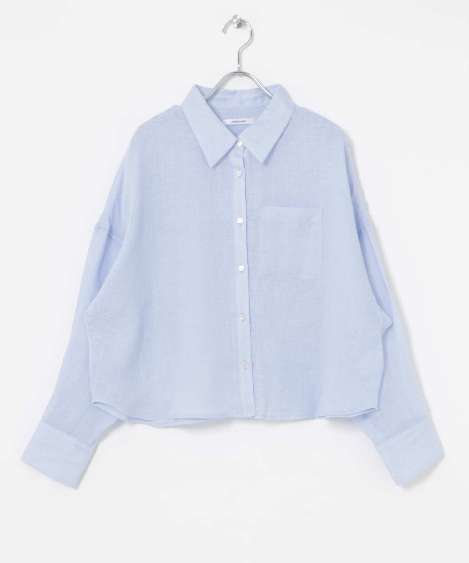 URBAN RESEARCH「リネンワイドショートシャツ」|シャツ・ブラウス|