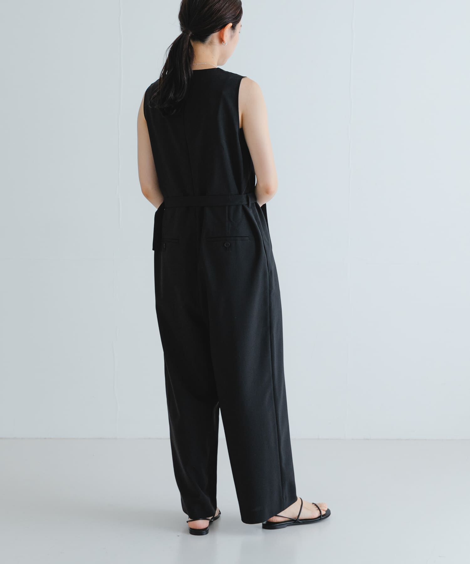 URBAN RESEARCH「『2サイズ展開』ベルト付きオールインワン」|スカート|