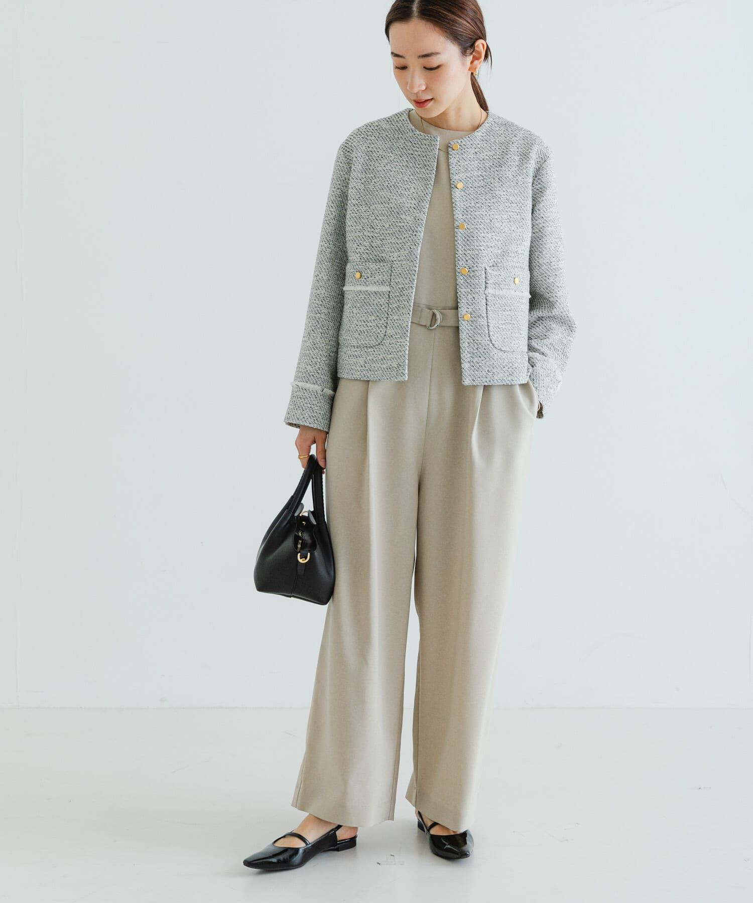 URBAN RESEARCH「『2サイズ展開』ベルト付きオールインワン」|スカート|