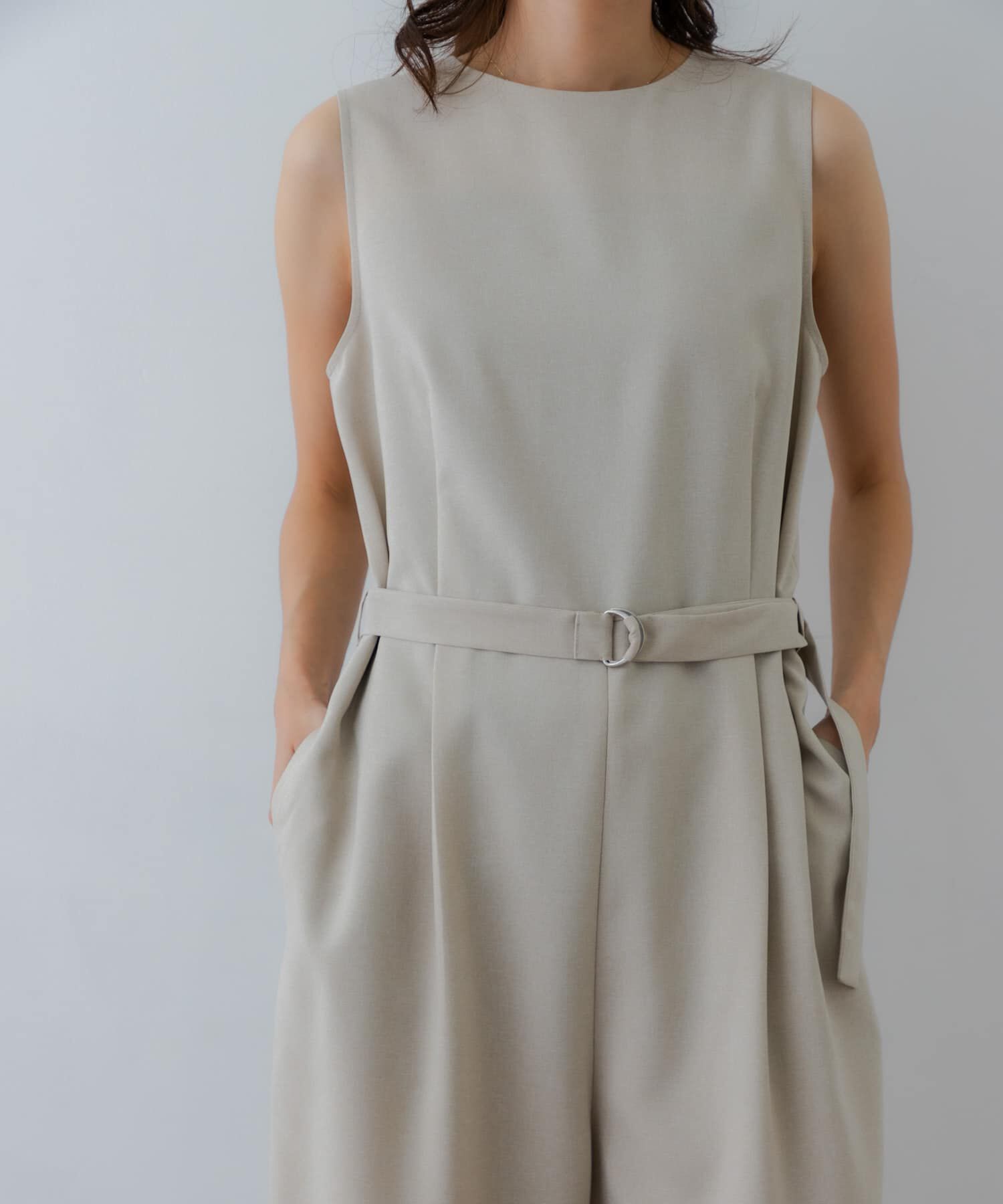 URBAN RESEARCH「『2サイズ展開』ベルト付きオールインワン」|スカート|