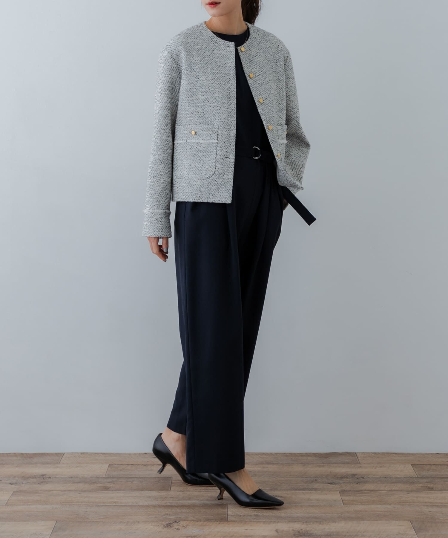 URBAN RESEARCH「『2サイズ展開』ベルト付きオールインワン」|スカート|