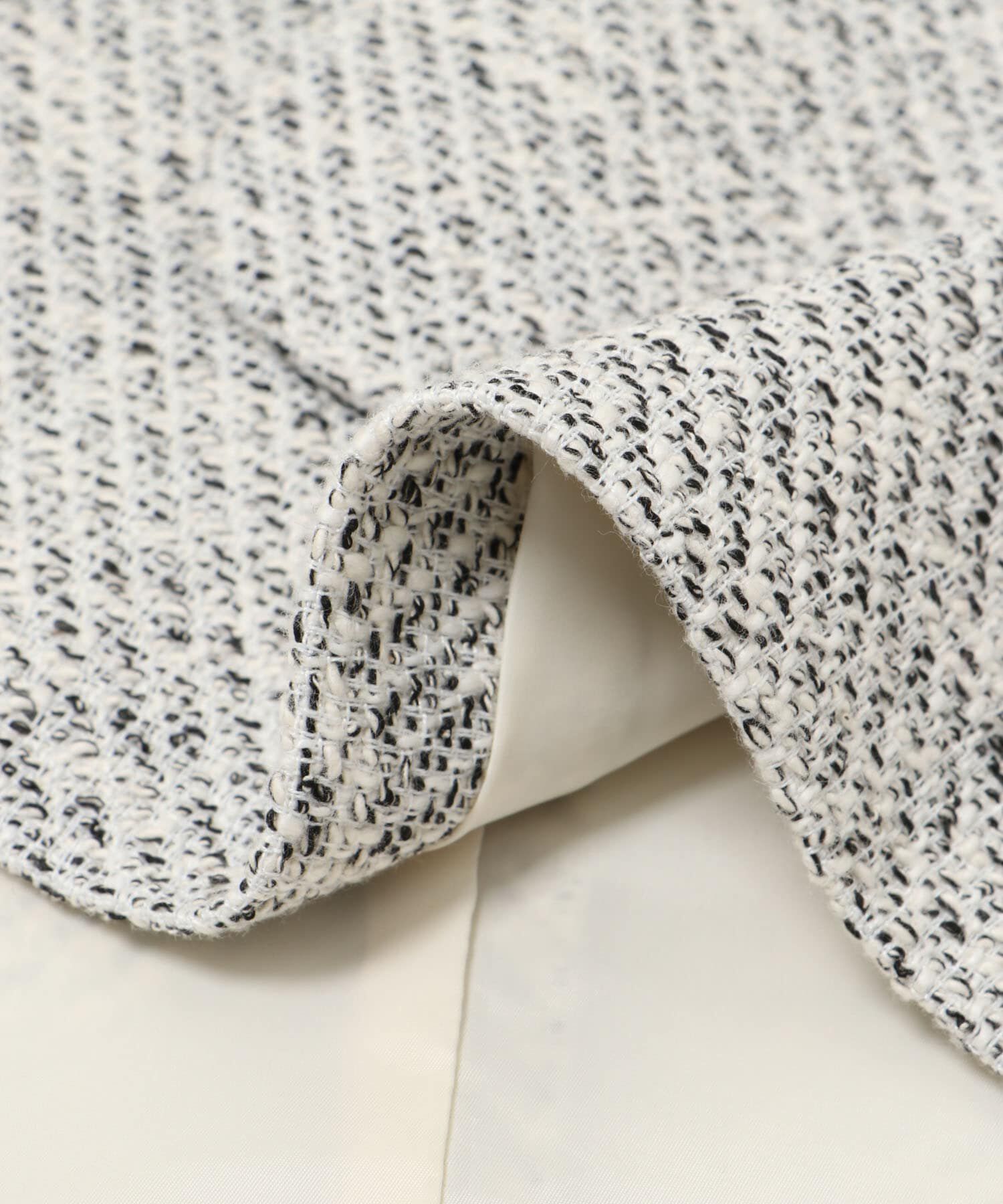 URBAN RESEARCH「ツイードノーカラージャケット」|ノーカラージャケット|