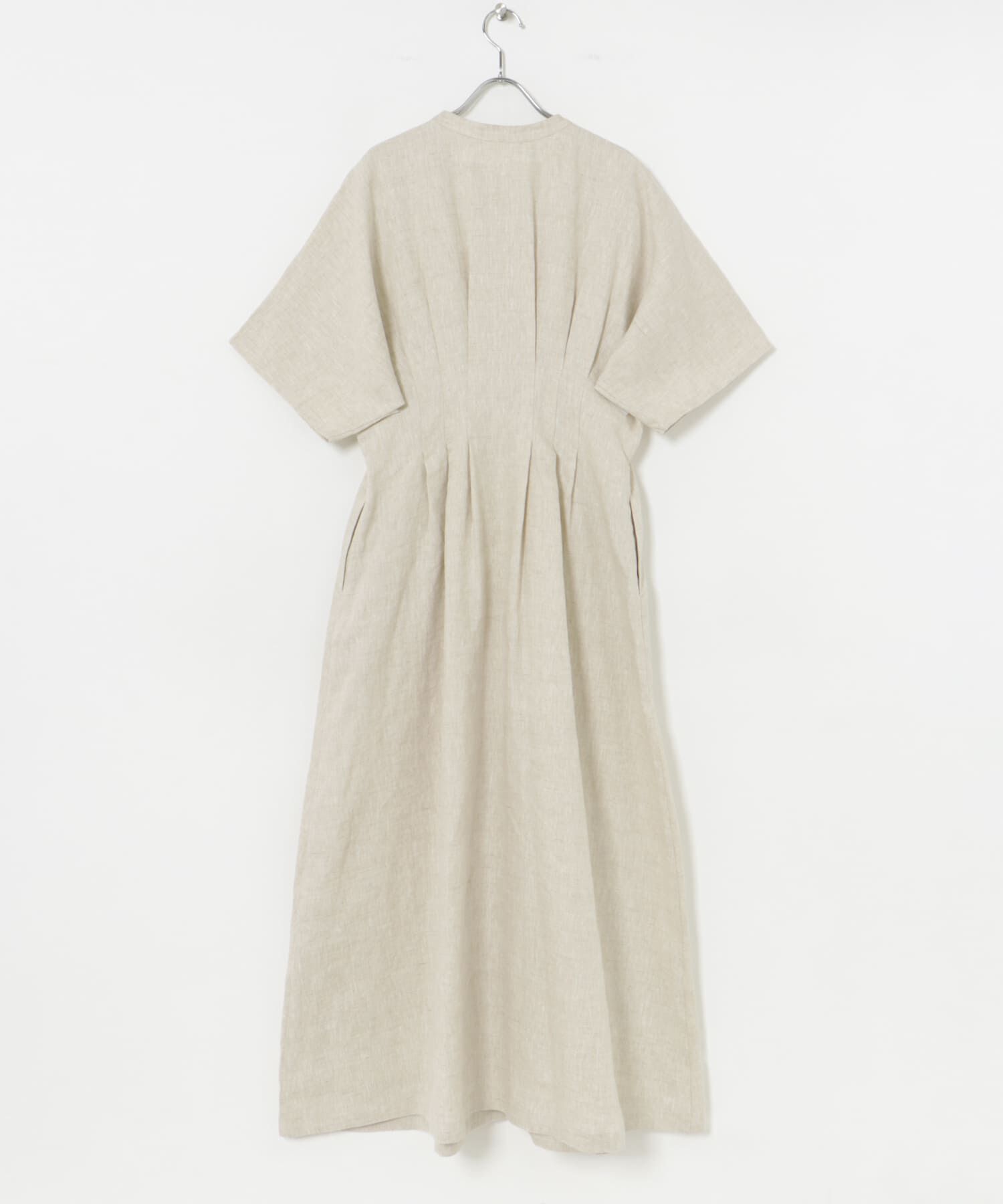URBAN RESEARCH「『2サイズ展開』タックデザインリネンワンピース」|ワンピース|