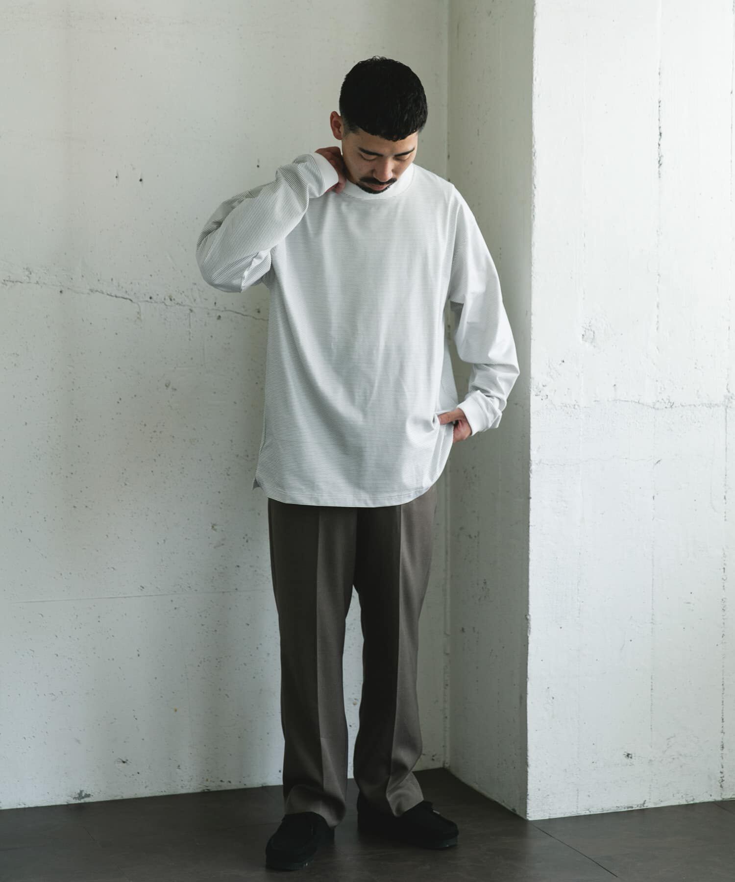 URBAN RESEARCH DOORS「クイックドライロングスリーブTシャツ」|Tシャツ・カットソー|