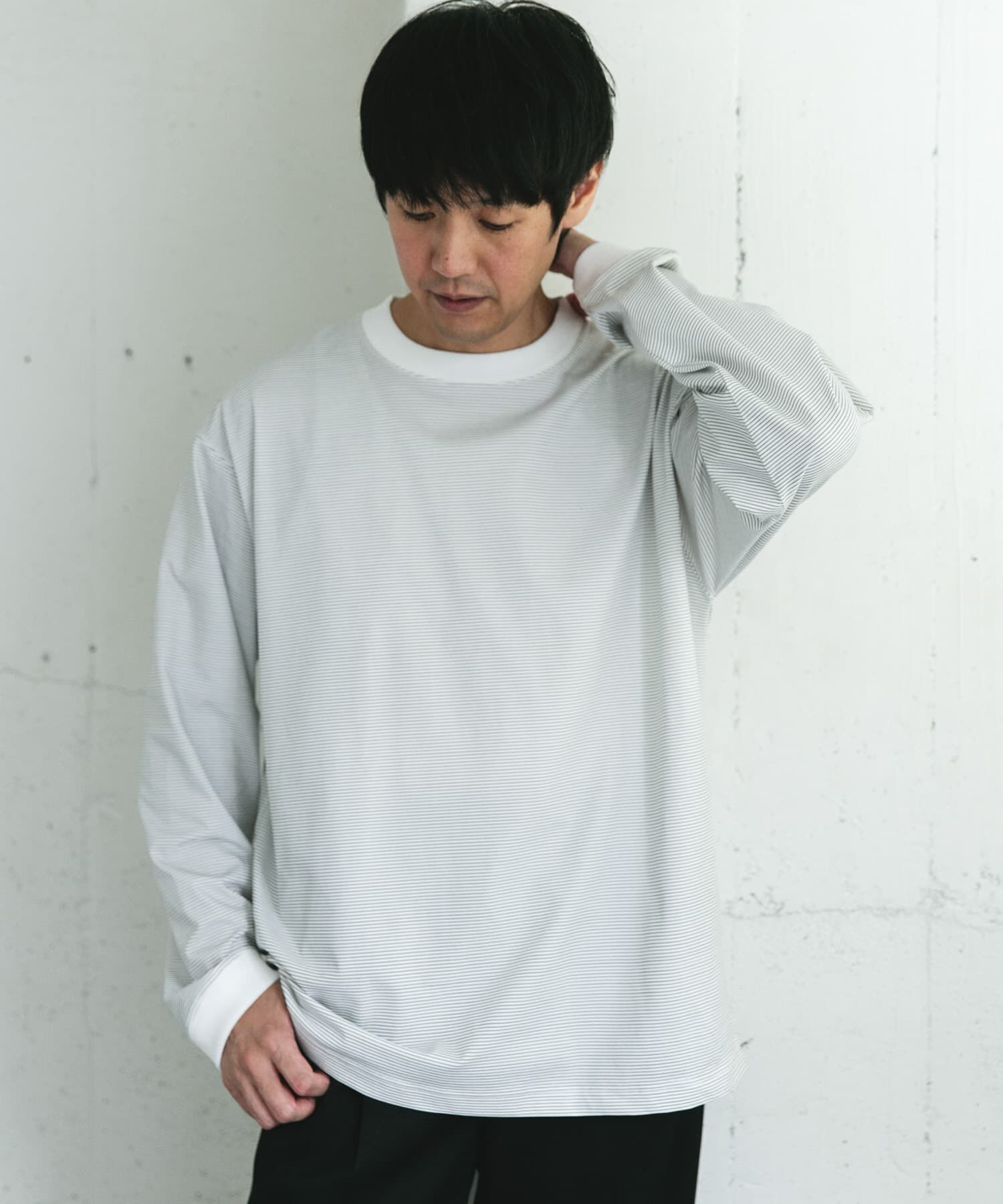 URBAN RESEARCH DOORS「クイックドライロングスリーブTシャツ」|Tシャツ・カットソー|