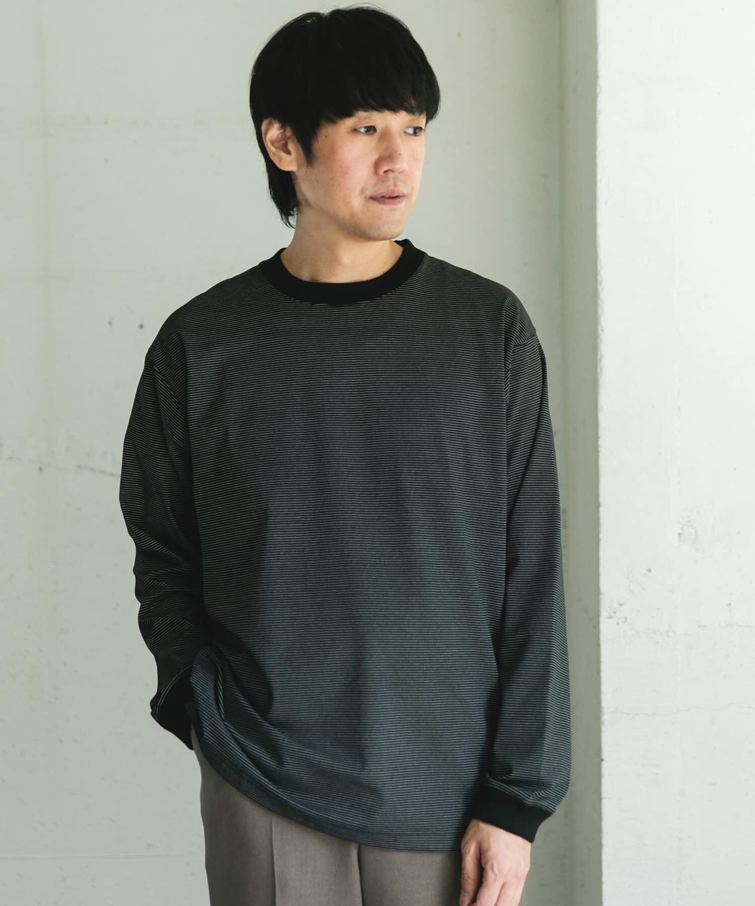 URBAN RESEARCH DOORS「クイックドライロングスリーブTシャツ」|Tシャツ・カットソー|