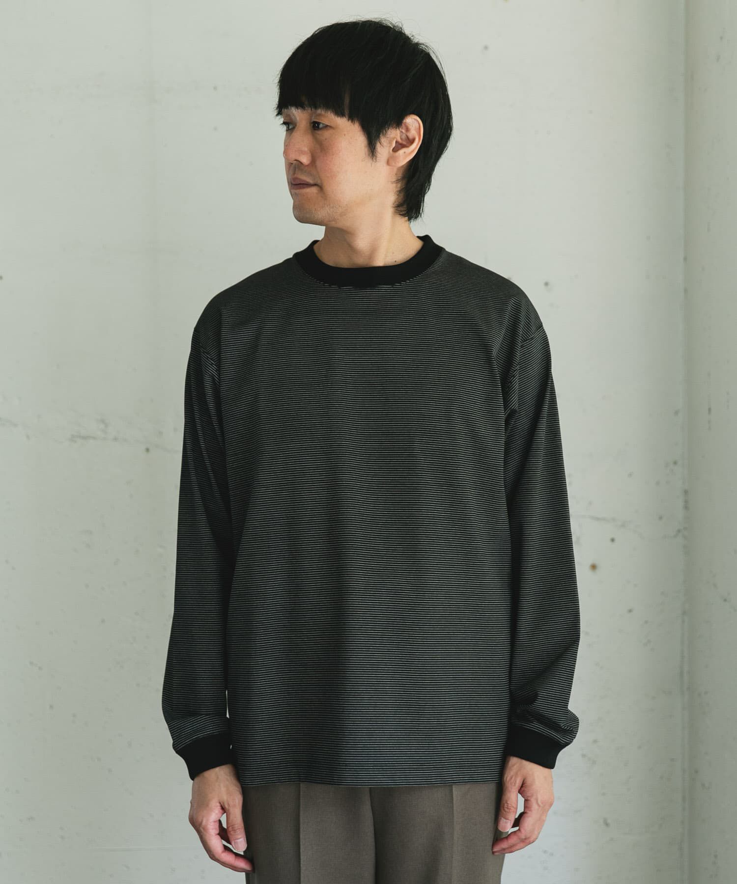 URBAN RESEARCH DOORS「クイックドライロングスリーブTシャツ」|Tシャツ・カットソー|