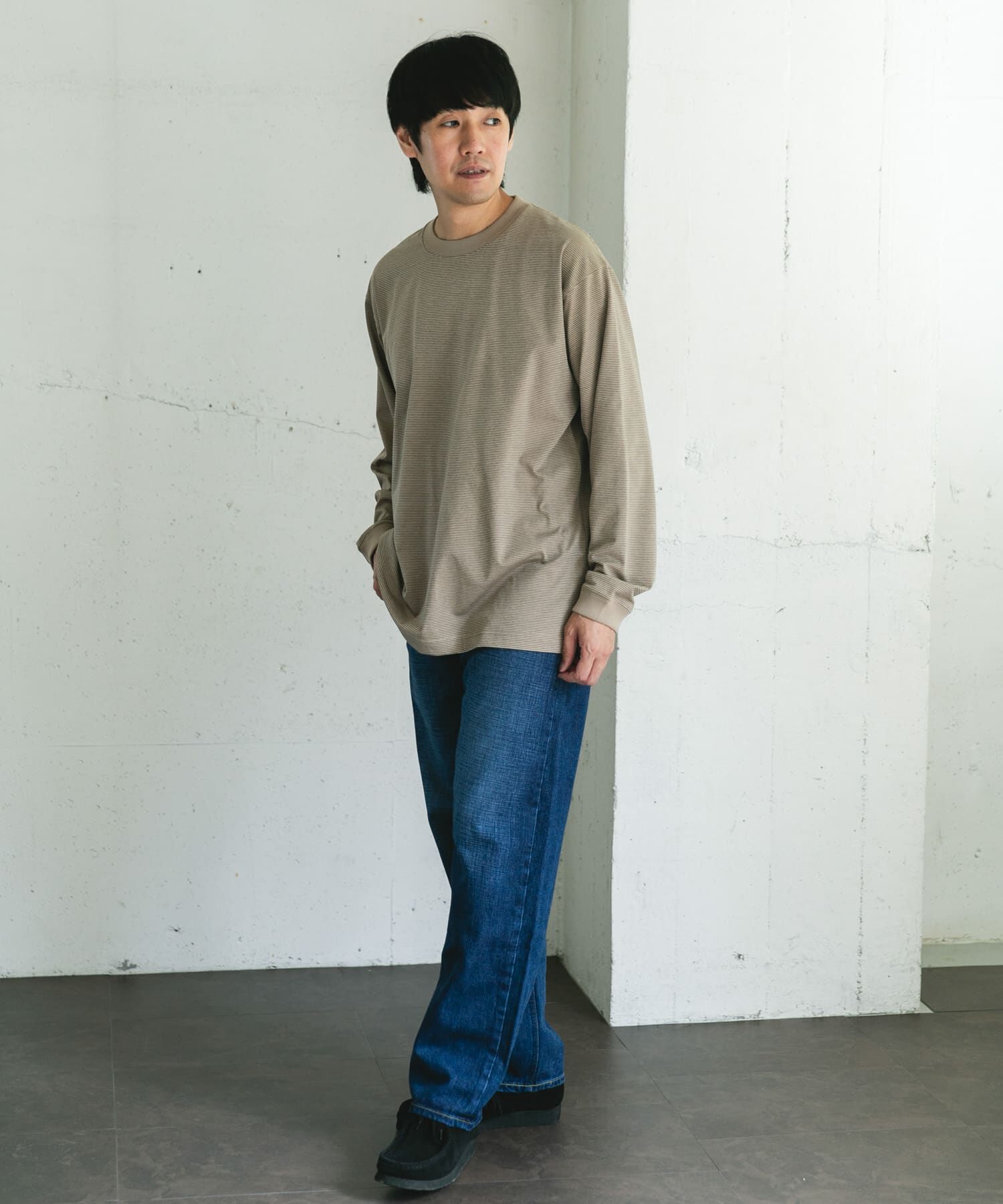 URBAN RESEARCH DOORS「クイックドライロングスリーブTシャツ」|Tシャツ・カットソー|