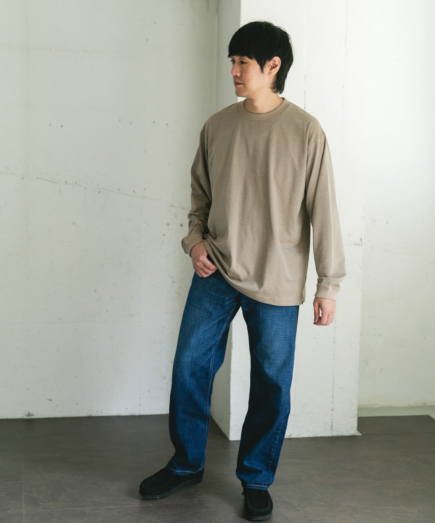 URBAN RESEARCH DOORS「クイックドライロングスリーブTシャツ」|Tシャツ・カットソー|