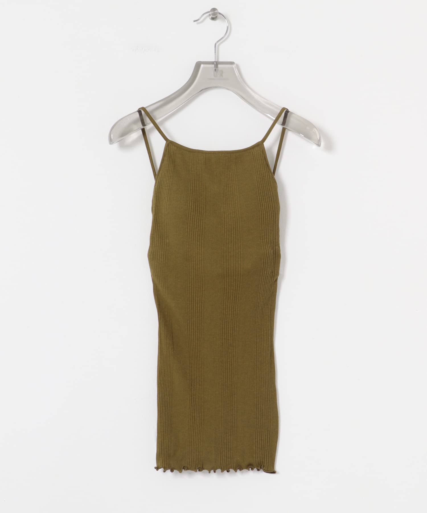 URBAN RESEARCH「HAKUJI　Random rib open back cami」|キャミソール|