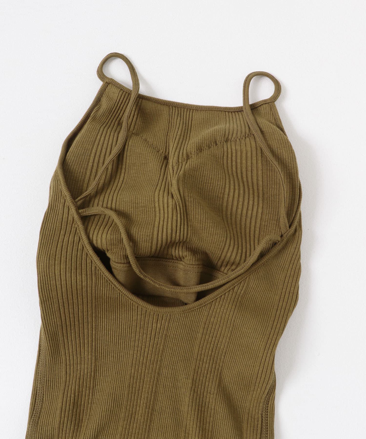 URBAN RESEARCH「HAKUJI　Random rib open back cami」|キャミソール|