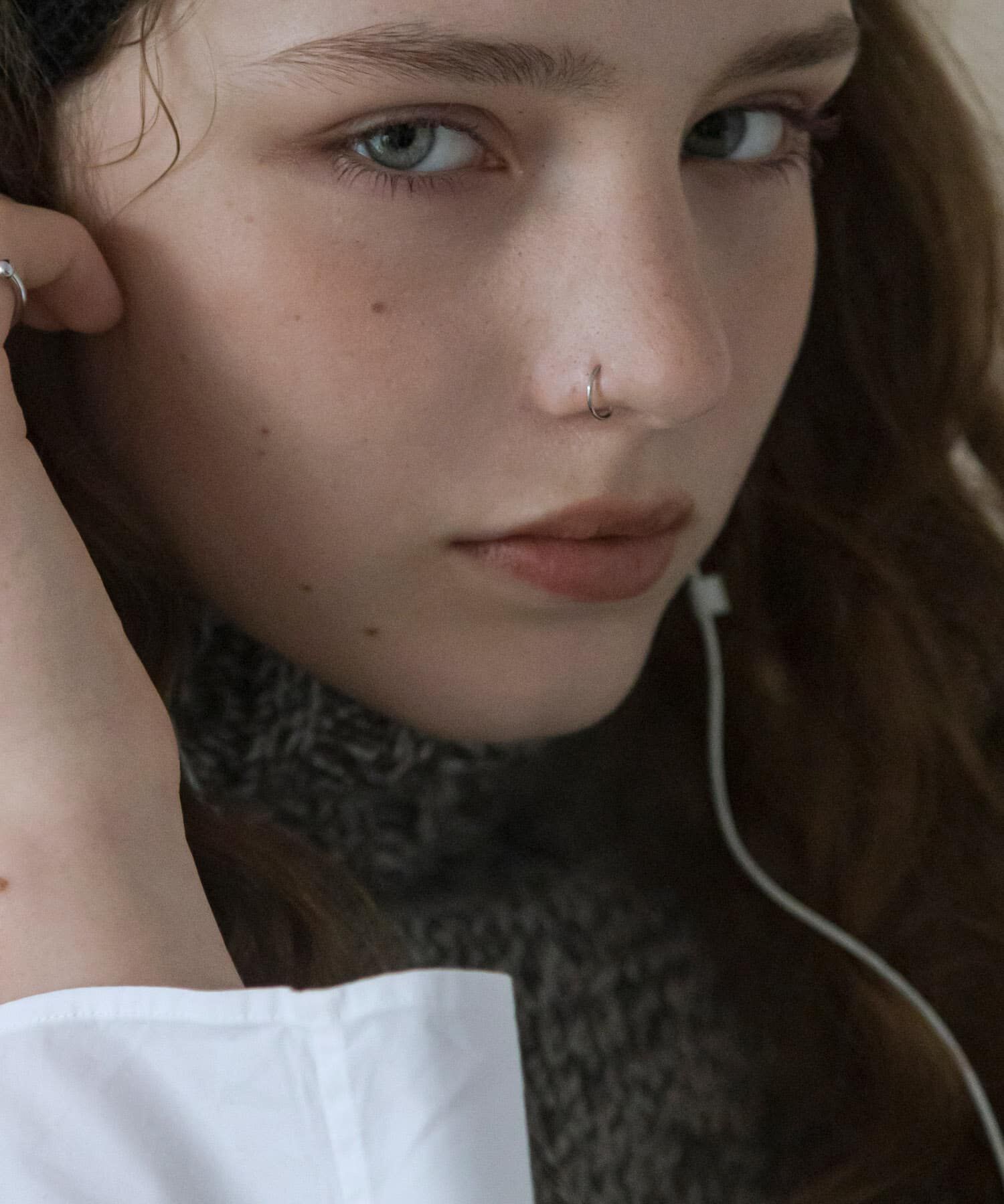 SMELLY「ステンレス2セットノーズカフ」|イヤリング|