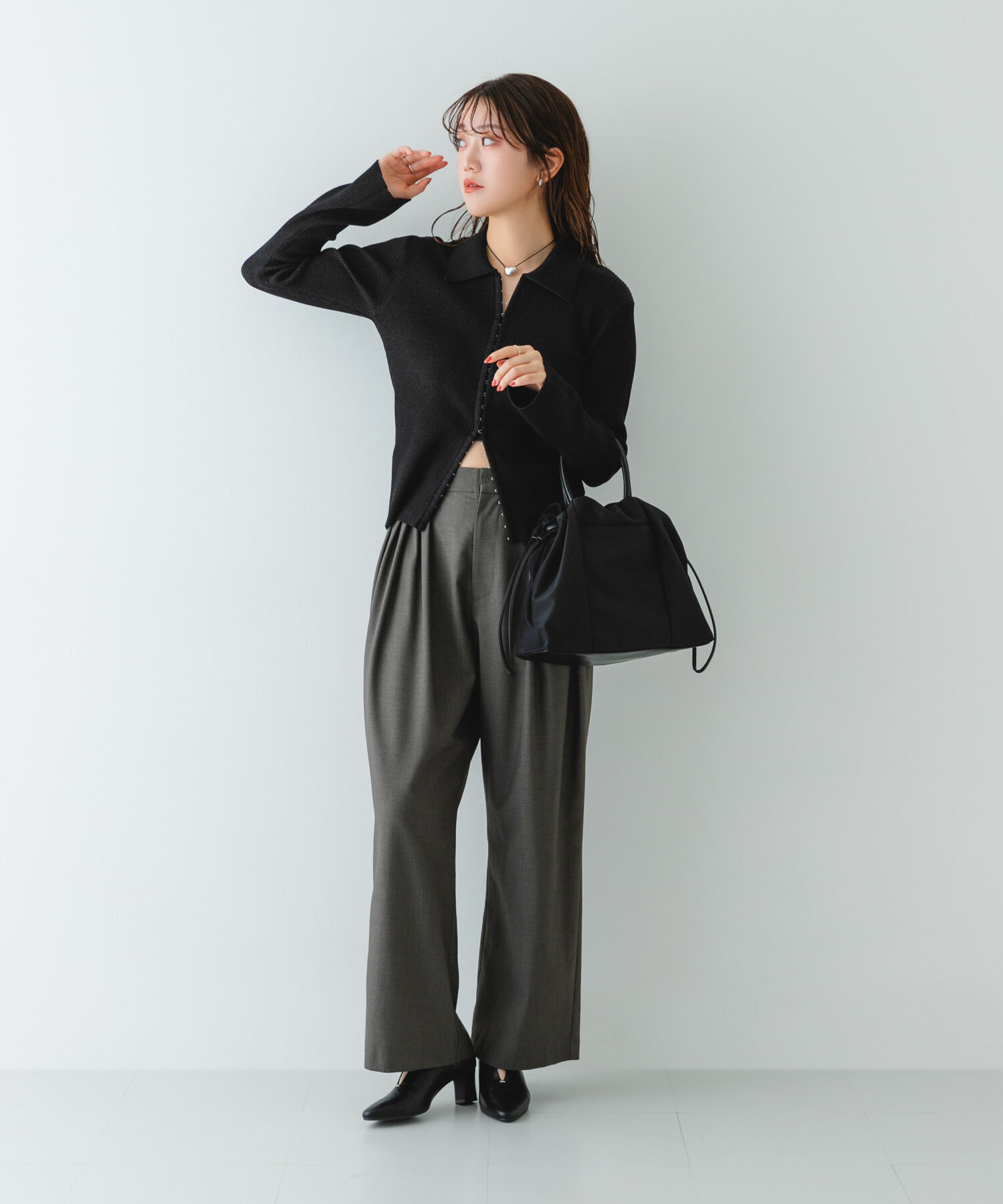 RODE SKO「ショルダー付撥水ミニキンチャクバッグ」|ショルダー・メッセンジャー|