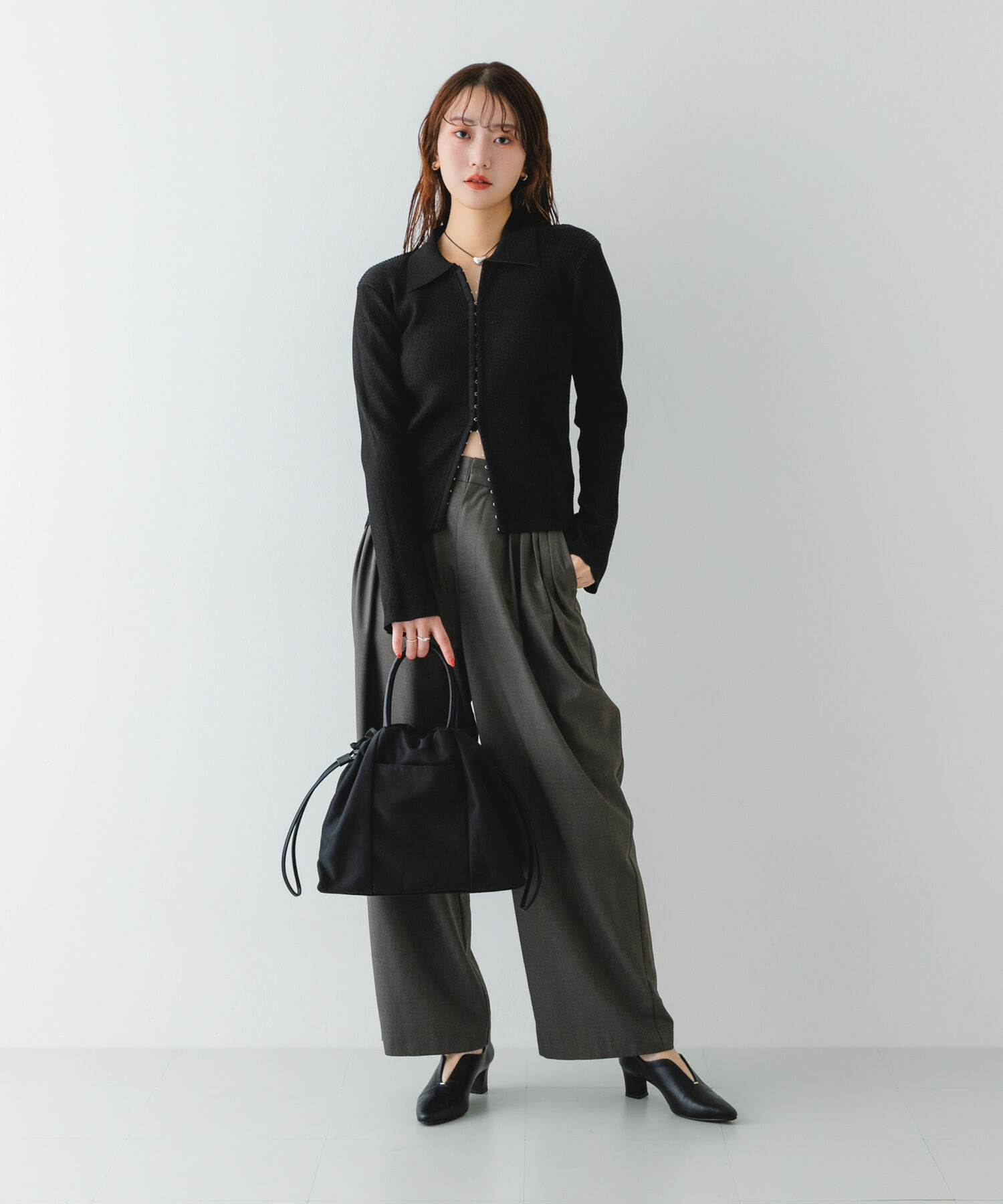 RODE SKO「ショルダー付撥水ミニキンチャクバッグ」|ショルダー・メッセンジャー|