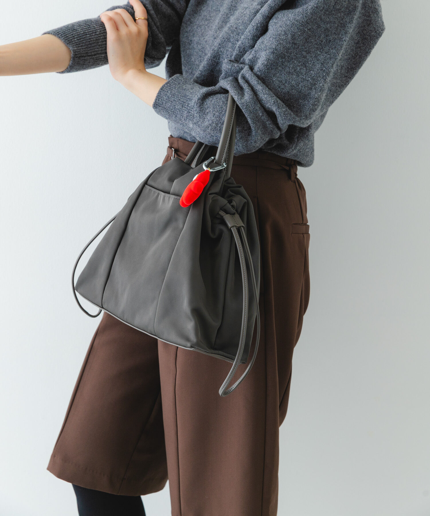 RODE SKO「ショルダー付撥水ミニキンチャクバッグ」|ショルダー・メッセンジャー|