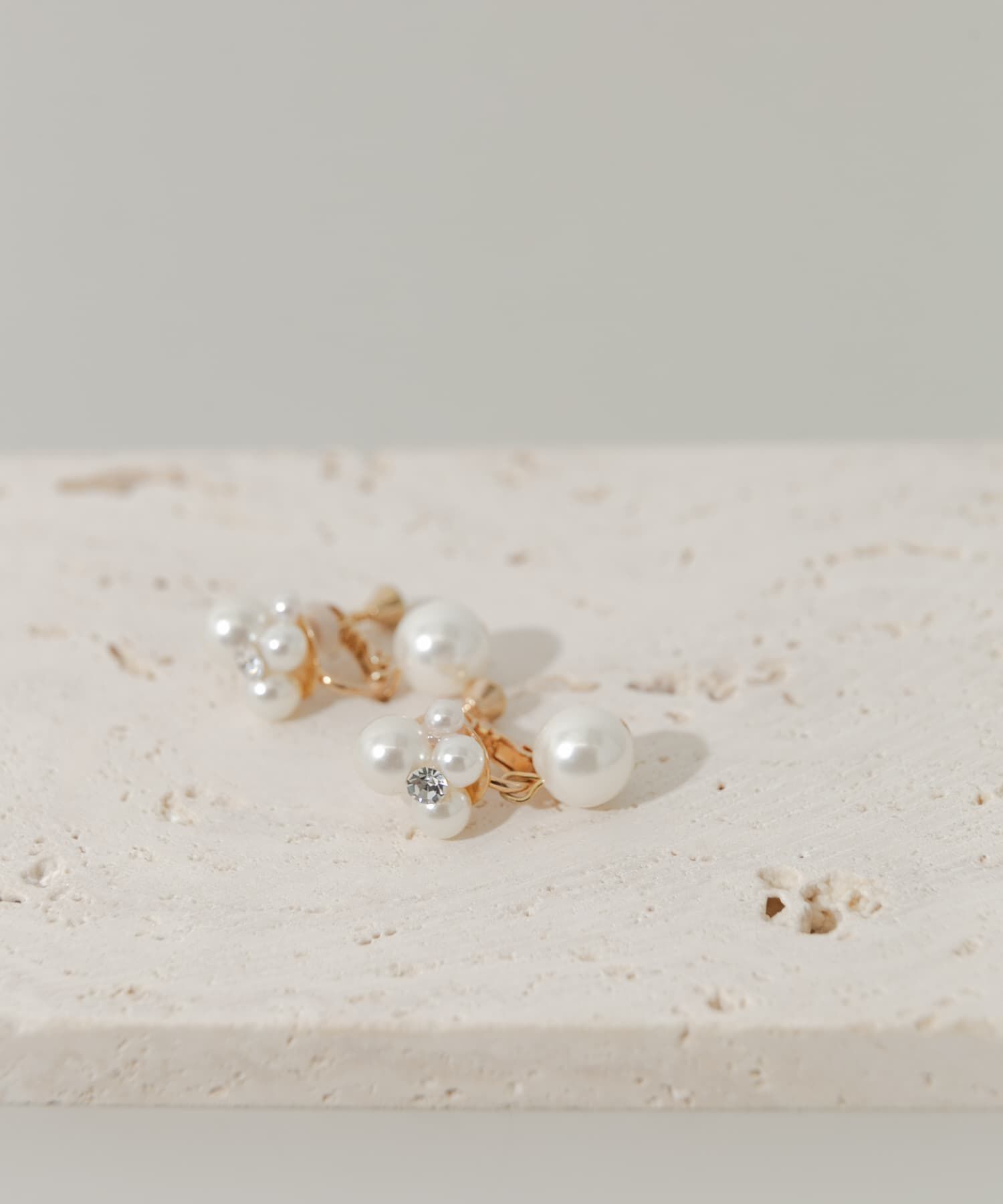 SMELLY「パールビジュードロップイヤリング」|イヤリング|