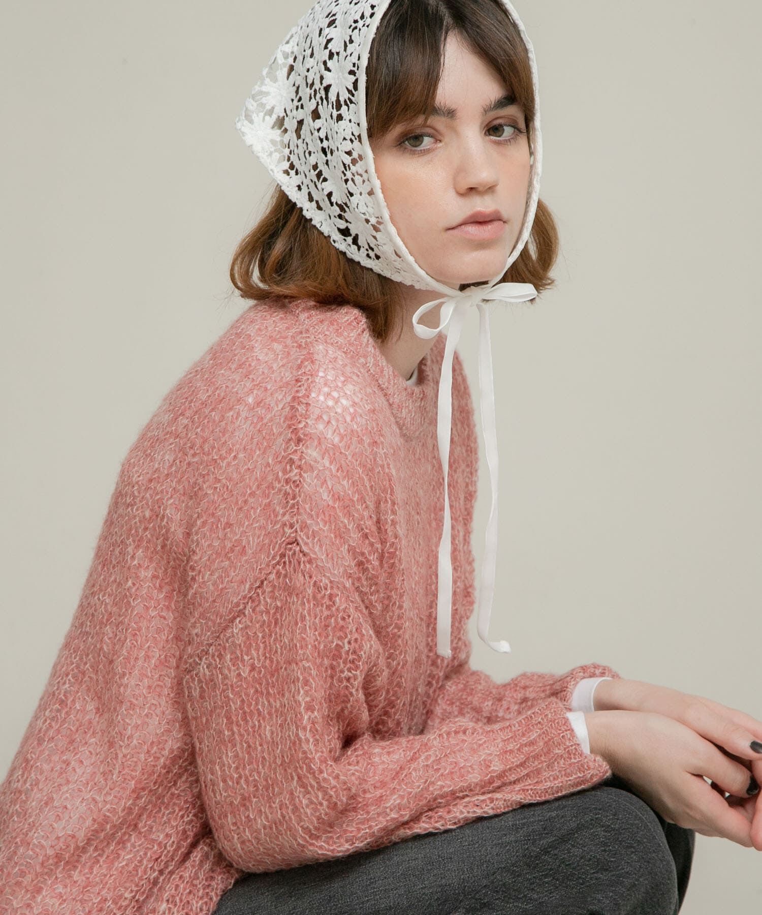 Sonny Label 「『WEB/一部店舗限定』ヘアリーローゲージニット」|ニット・セーター|