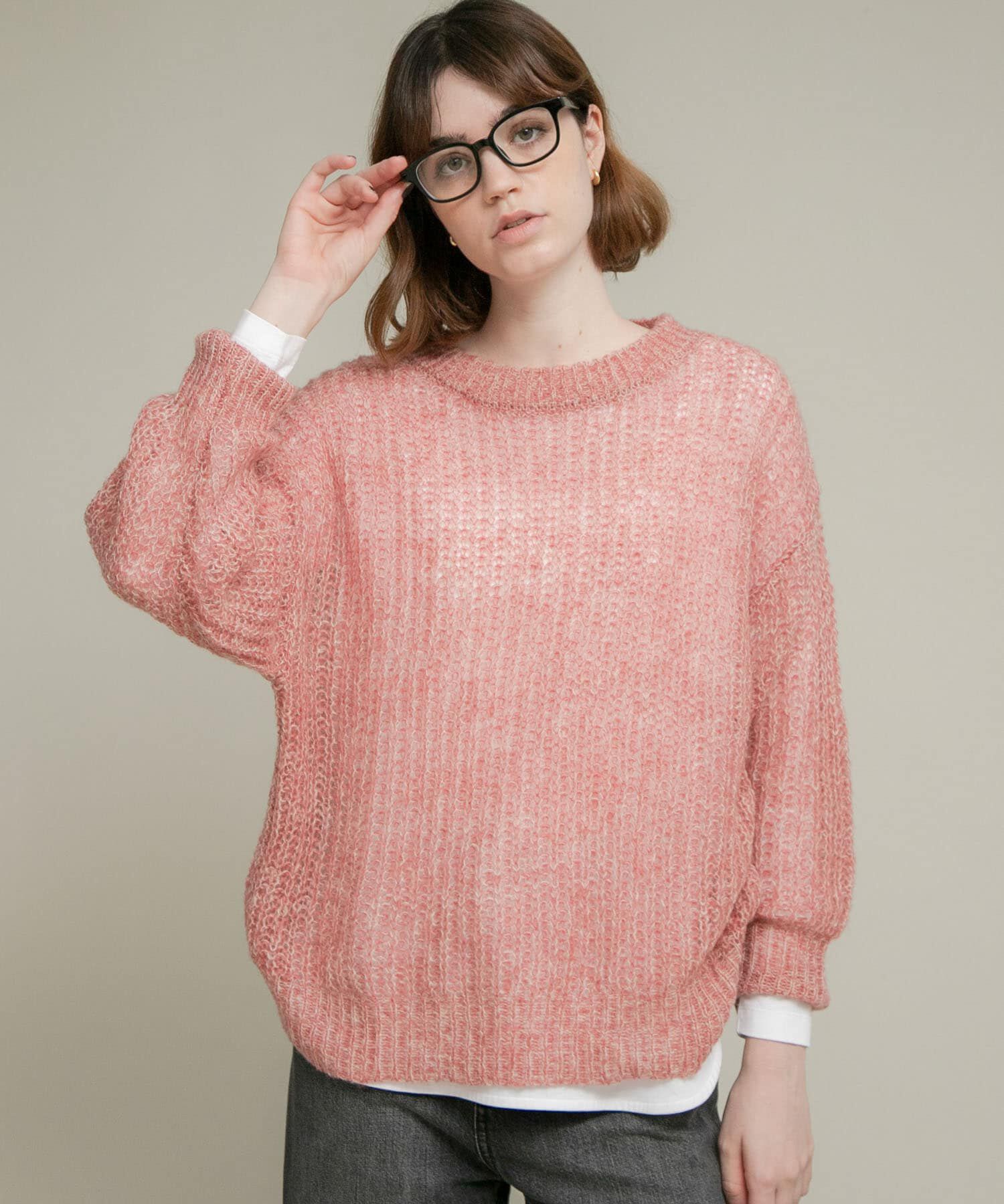 Sonny Label 「『WEB/一部店舗限定』ヘアリーローゲージニット」|ニット・セーター|