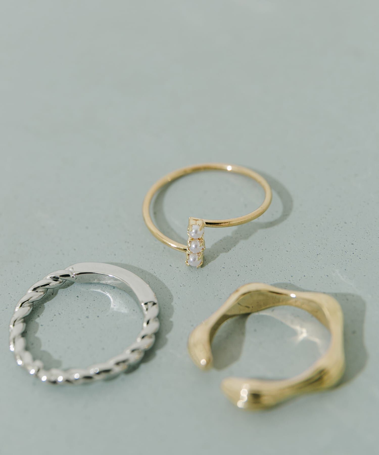 SMELLY「3セットリング」|リング|