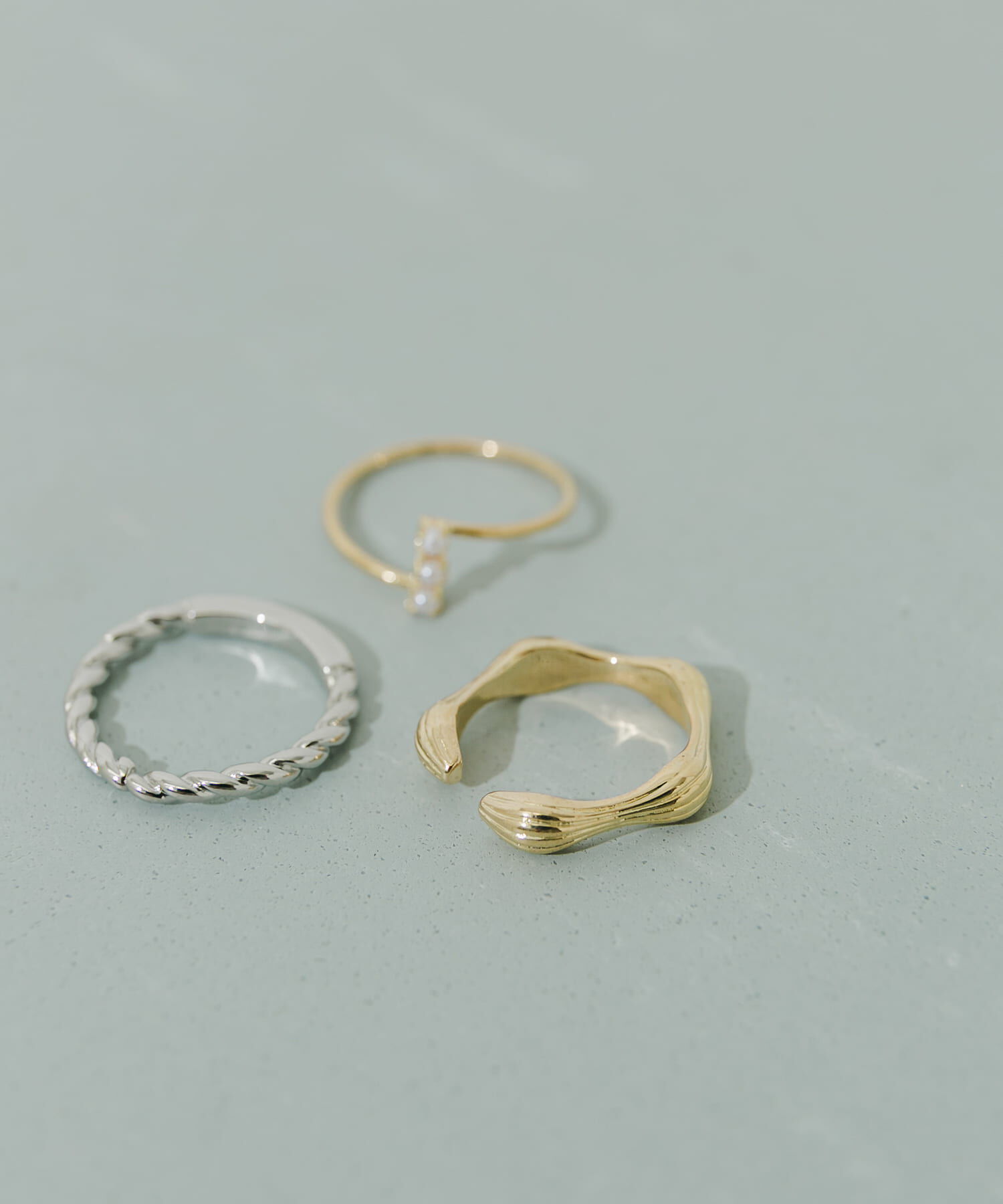 SMELLY「3セットリング」|リング|