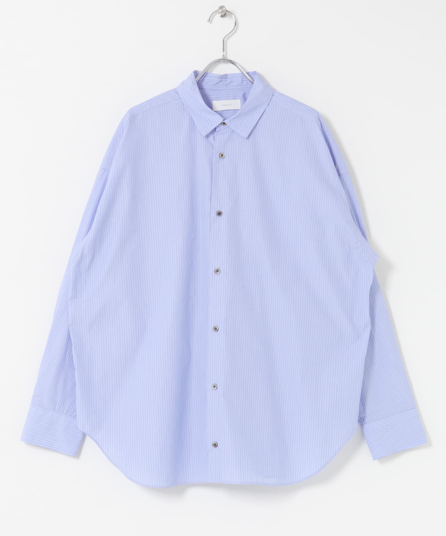 かぐれ「コットンストライプレギュラーシャツ」|シャツ・ブラウス|