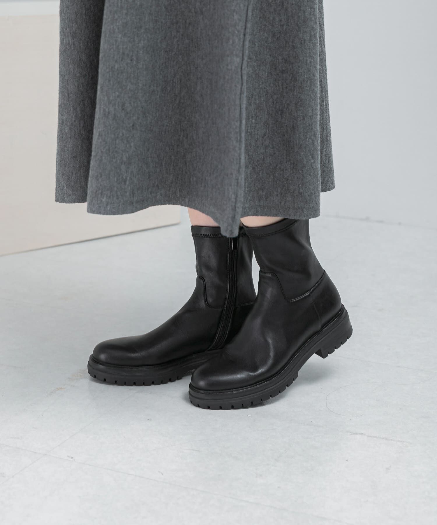 URBAN RESEARCH ROSSO「『WEB限定』『再入荷予定』タートルネックデザインスリーブワンピース」|ワンピース|