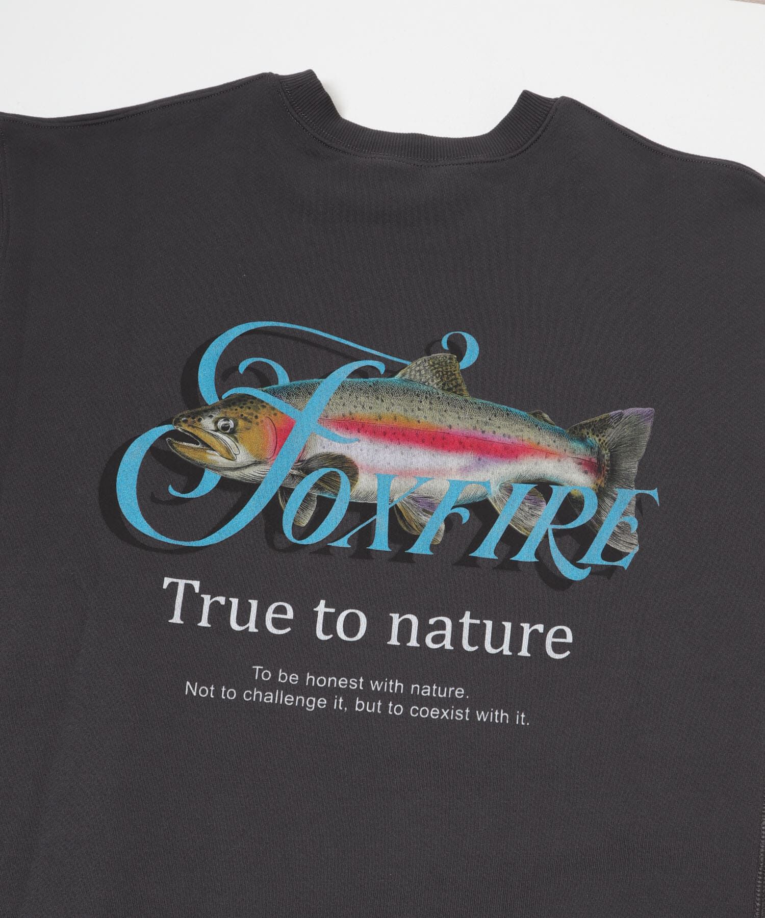 URBAN RESEARCH DOORS「FOXFIRE プリントスウェット」|スウェット・ジャージ|