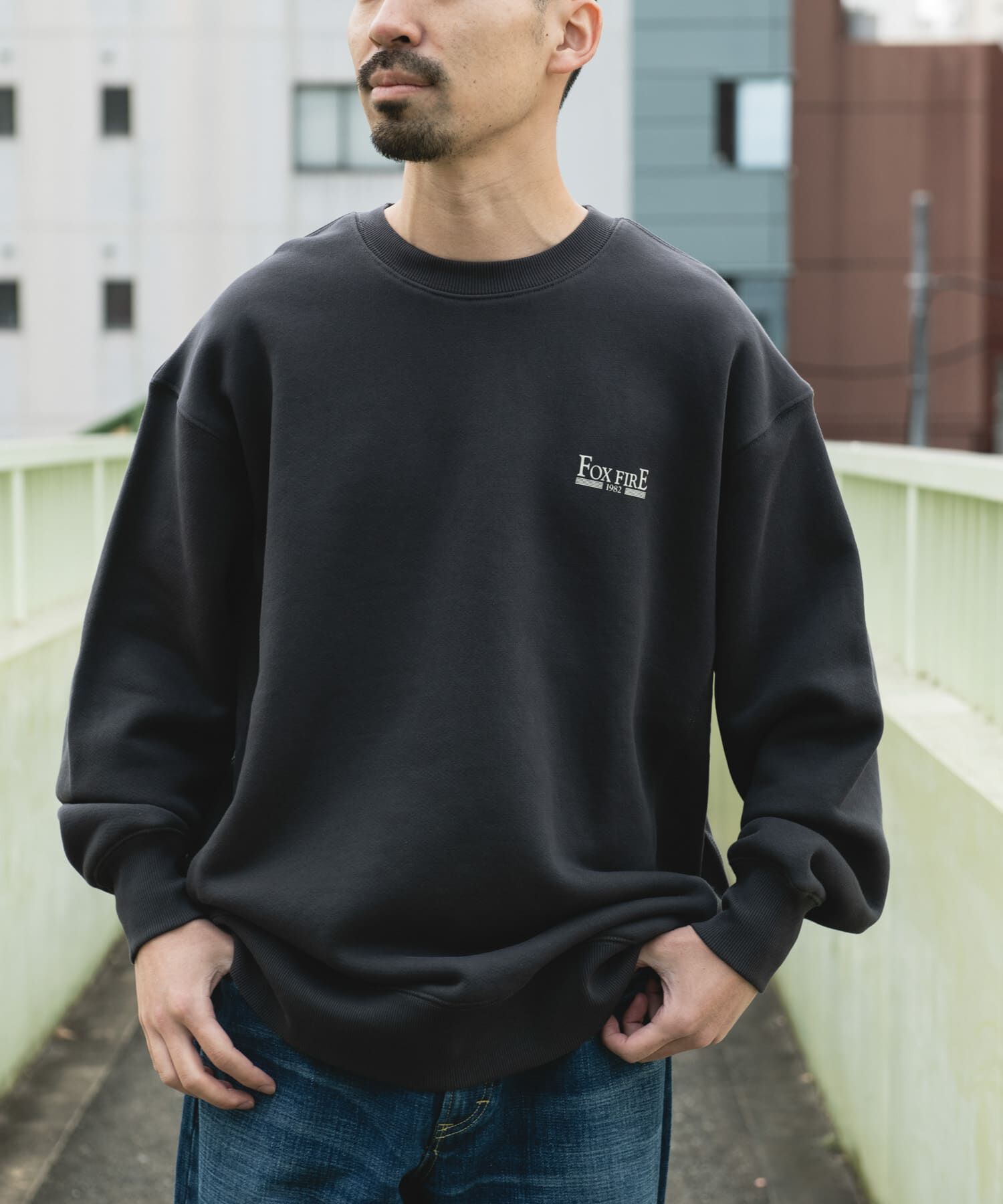 URBAN RESEARCH DOORS「FOXFIRE プリントスウェット」|スウェット・ジャージ|