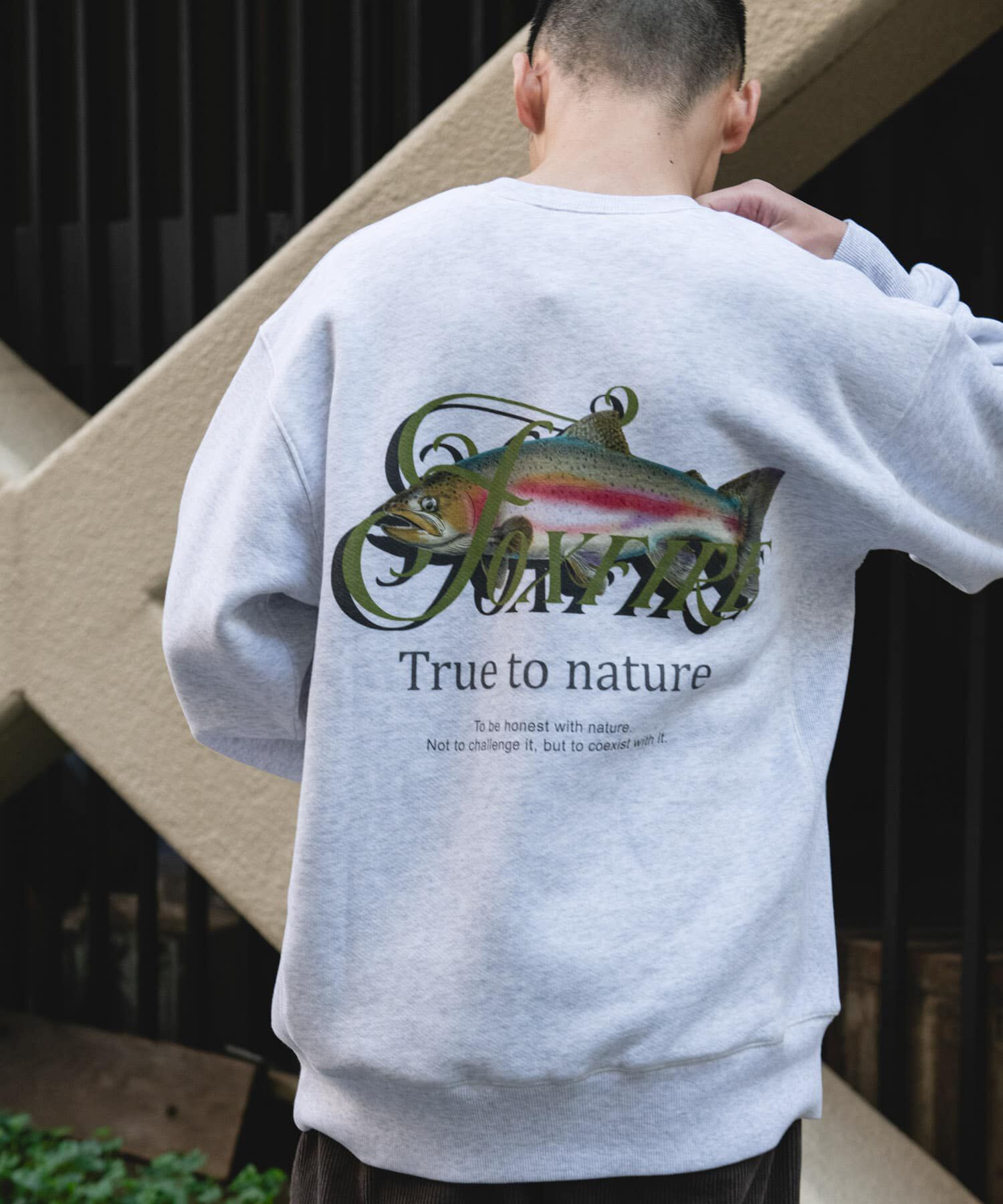 URBAN RESEARCH DOORS「FOXFIRE プリントスウェット」|スウェット・ジャージ|