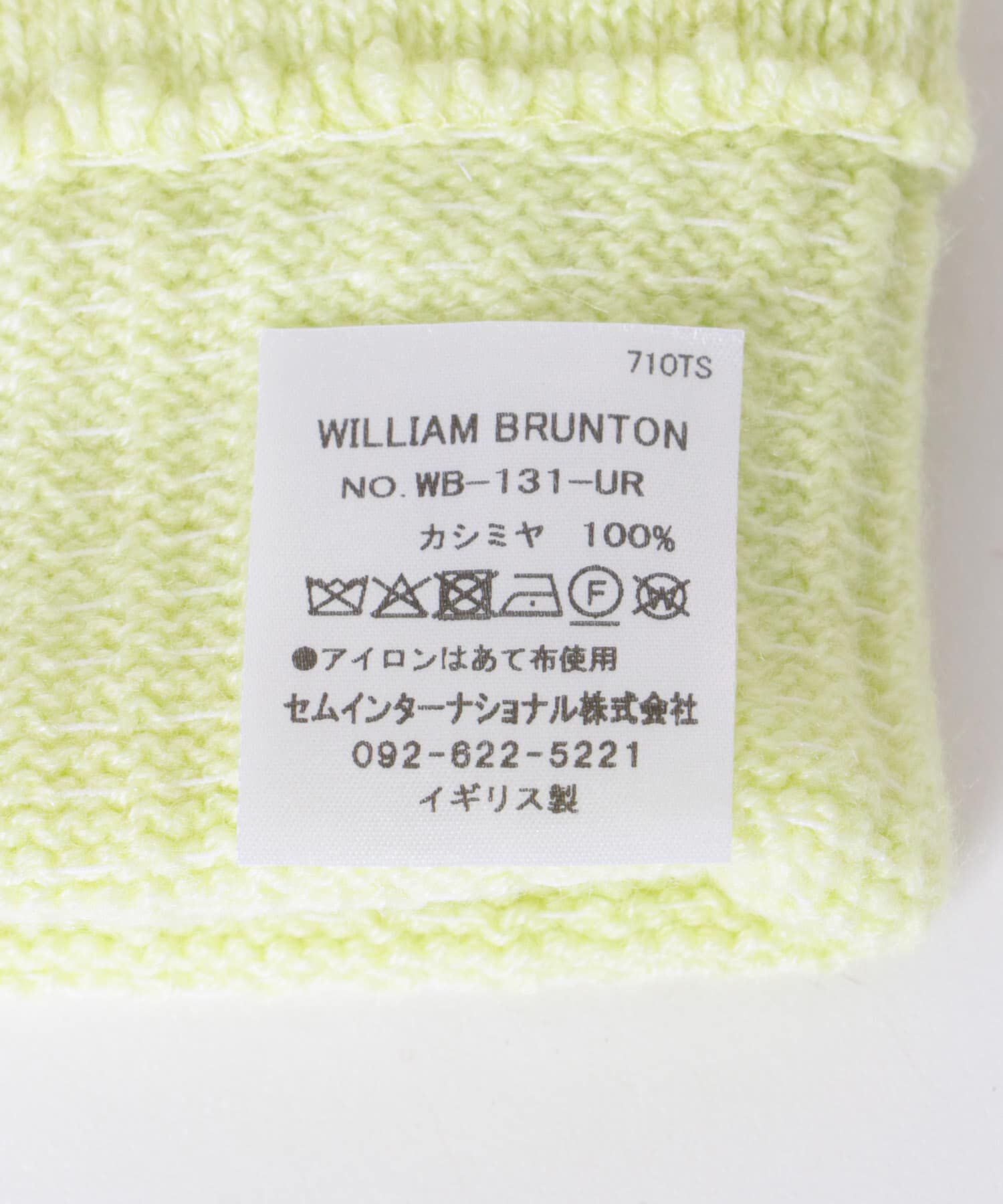 URBAN RESEARCH「『別注』WILLIAM BRUNTON&times;URBAN RESEARCH　Open long Cuff Glove」|手袋|