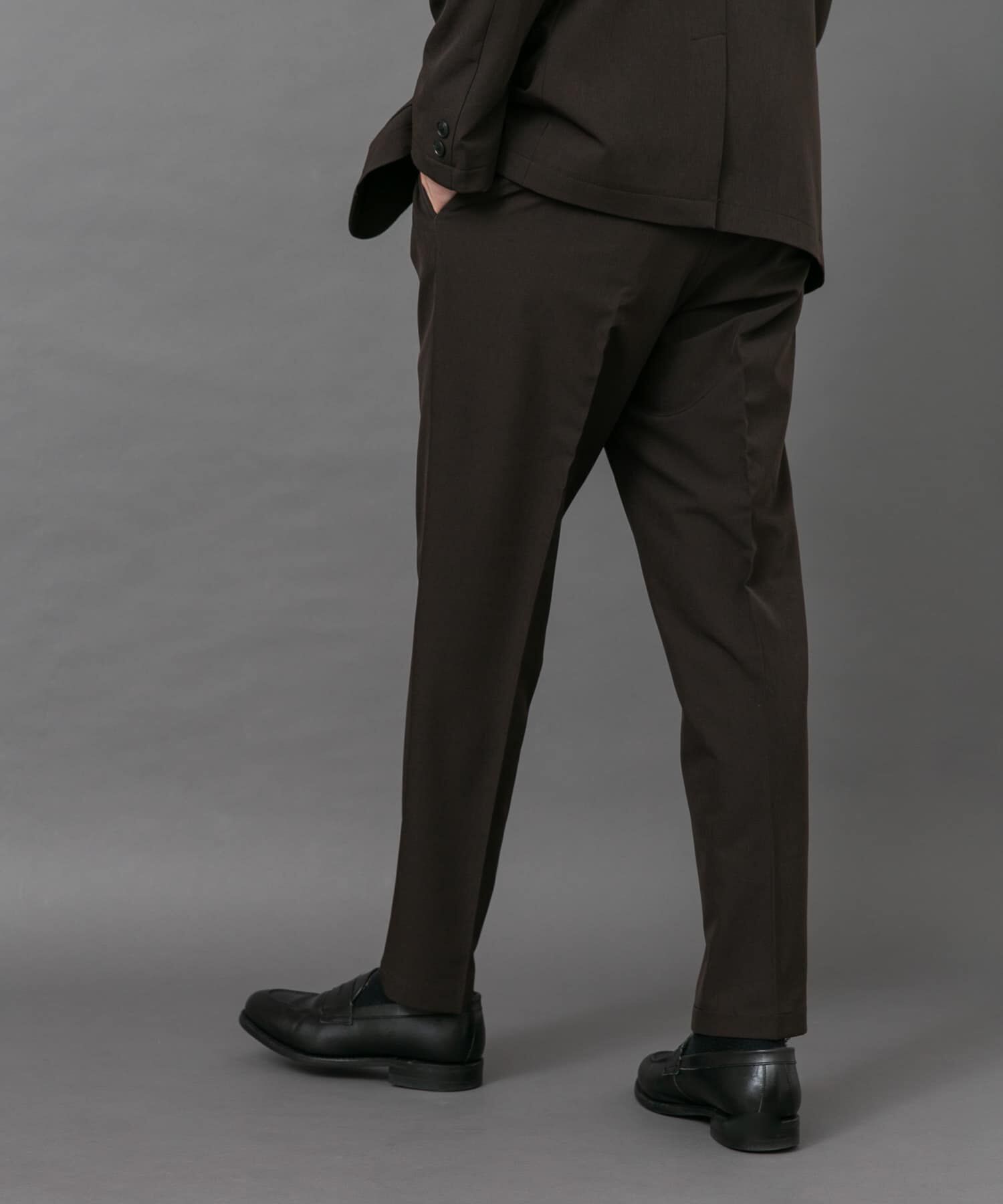 URBAN RESEARCH DOORS「LIFE STYLE TAILOR　4WAYストレッチメランジパンツ」|スラックス|