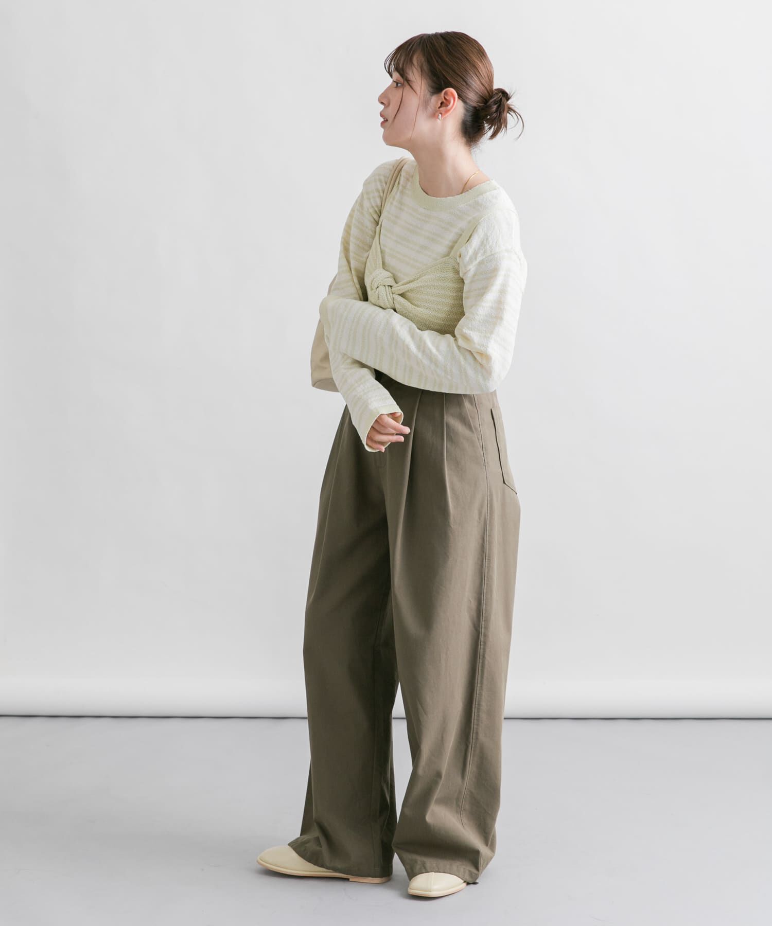  「ビスチェSETボーダーニット」|ニット・セーター|