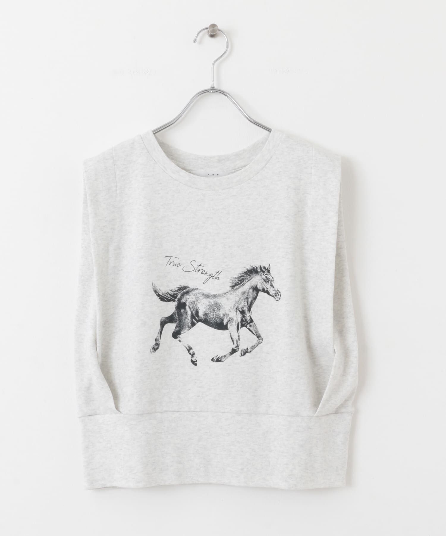  「ノースリーブプリントカットソー」|Tシャツ・カットソー|