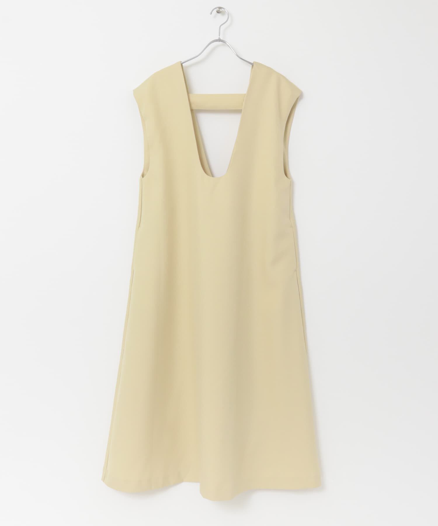  「Uネック2WAYジャンパースカート」|ワンピース|