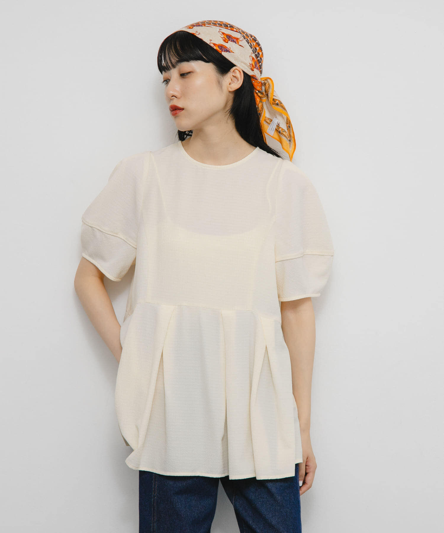  「ホースデザインビッグスカーフ」|バンダナ・スカーフ|