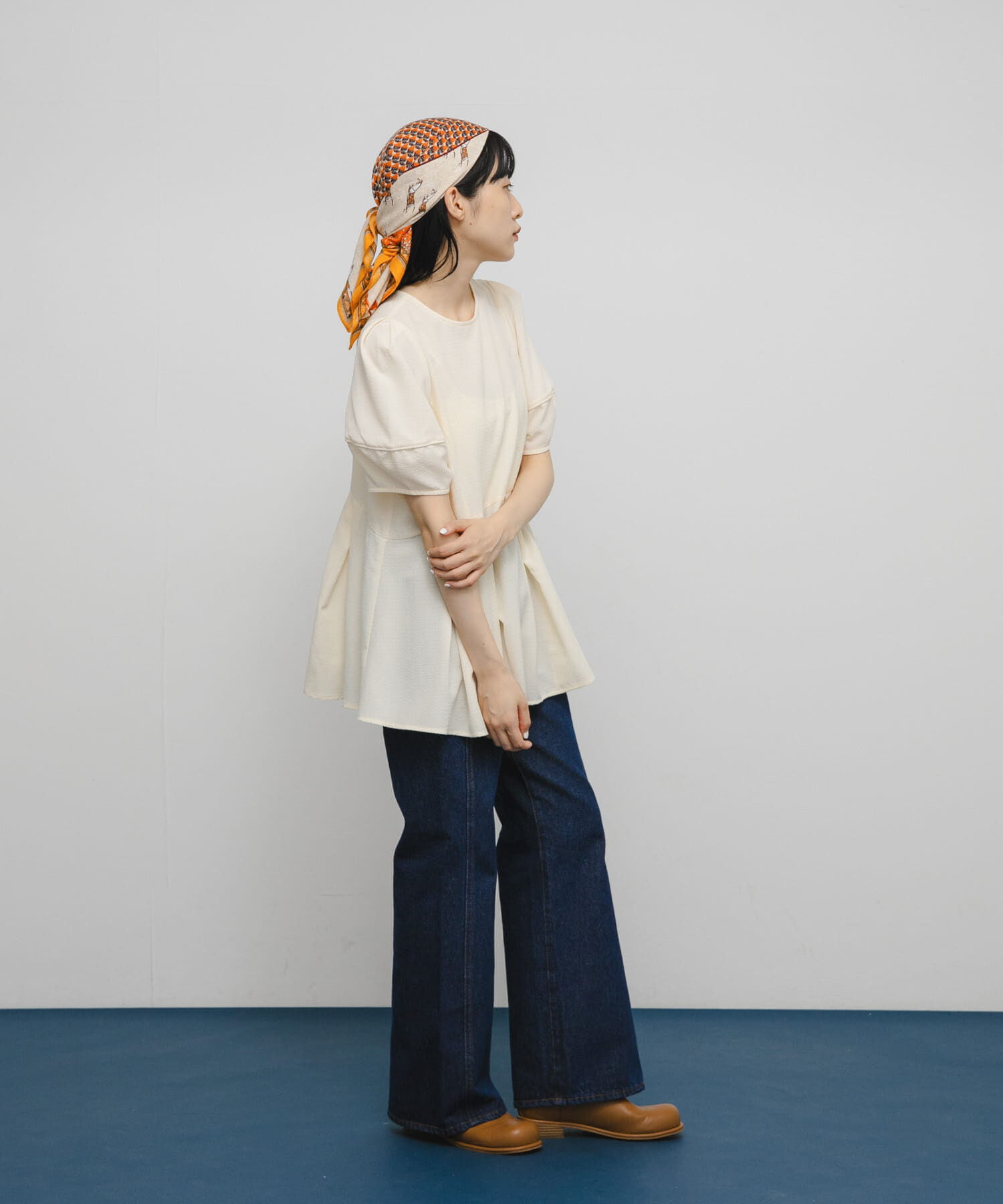  「ホースデザインビッグスカーフ」|バンダナ・スカーフ|