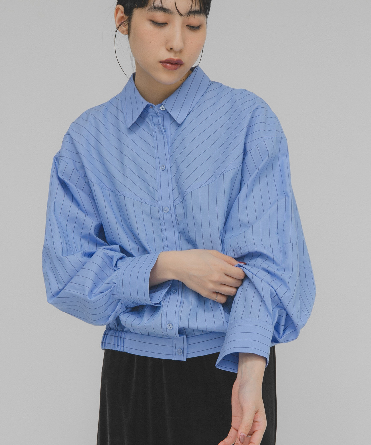  「コクーンフォルムシャツ」|シャツ・ブラウス|