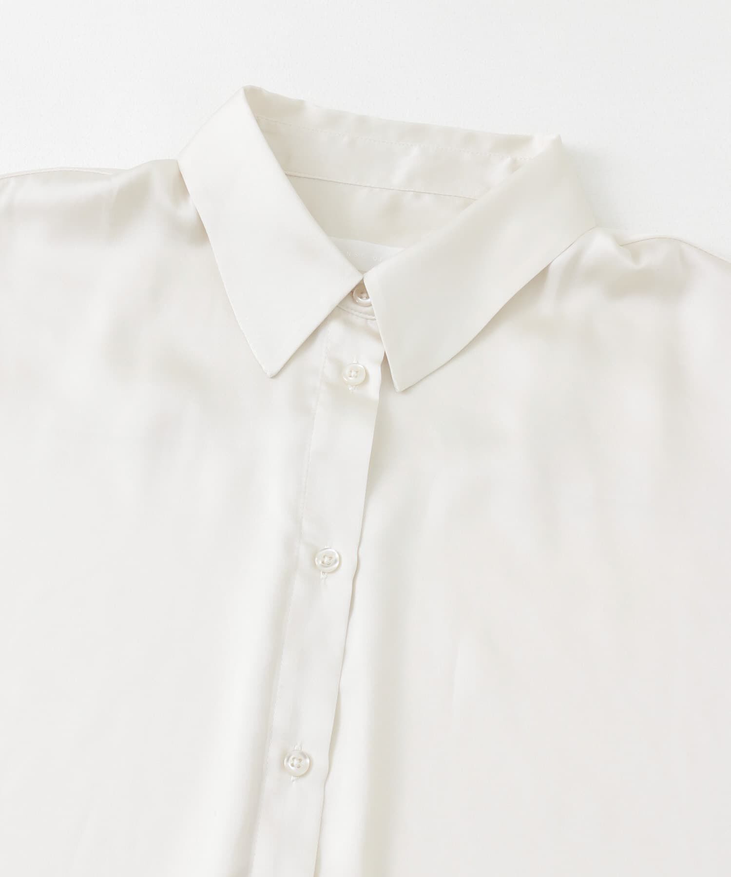 SENSE OF PLACE by URBAN RESEARCH「サテンルーズシャツ」|シャツ・ブラウス|