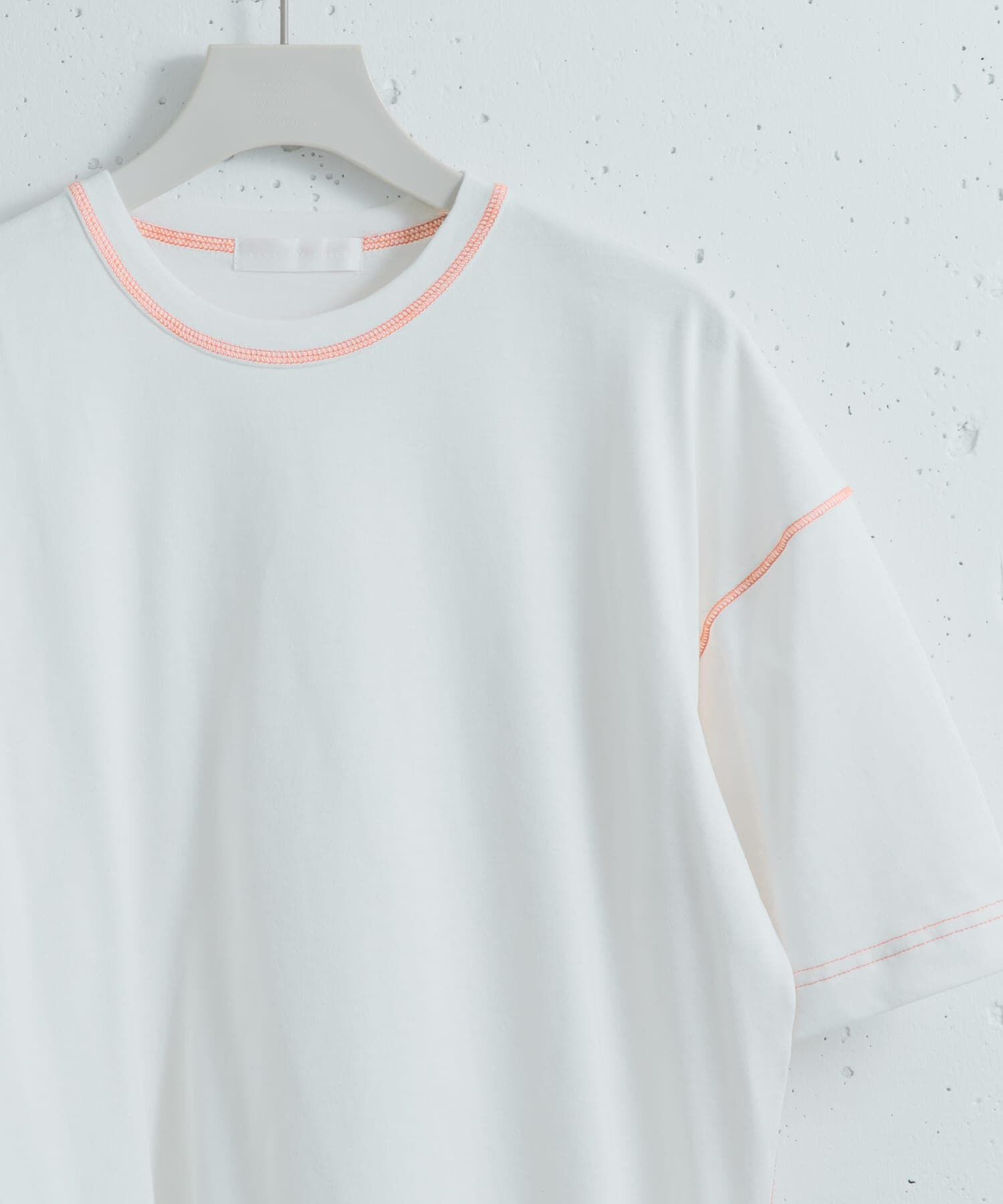 SENSE OF PLACE by URBAN RESEARCH「『ユニセックス』ハイショクステッチデザインT(5分袖)」|Tシャツ・カットソー|